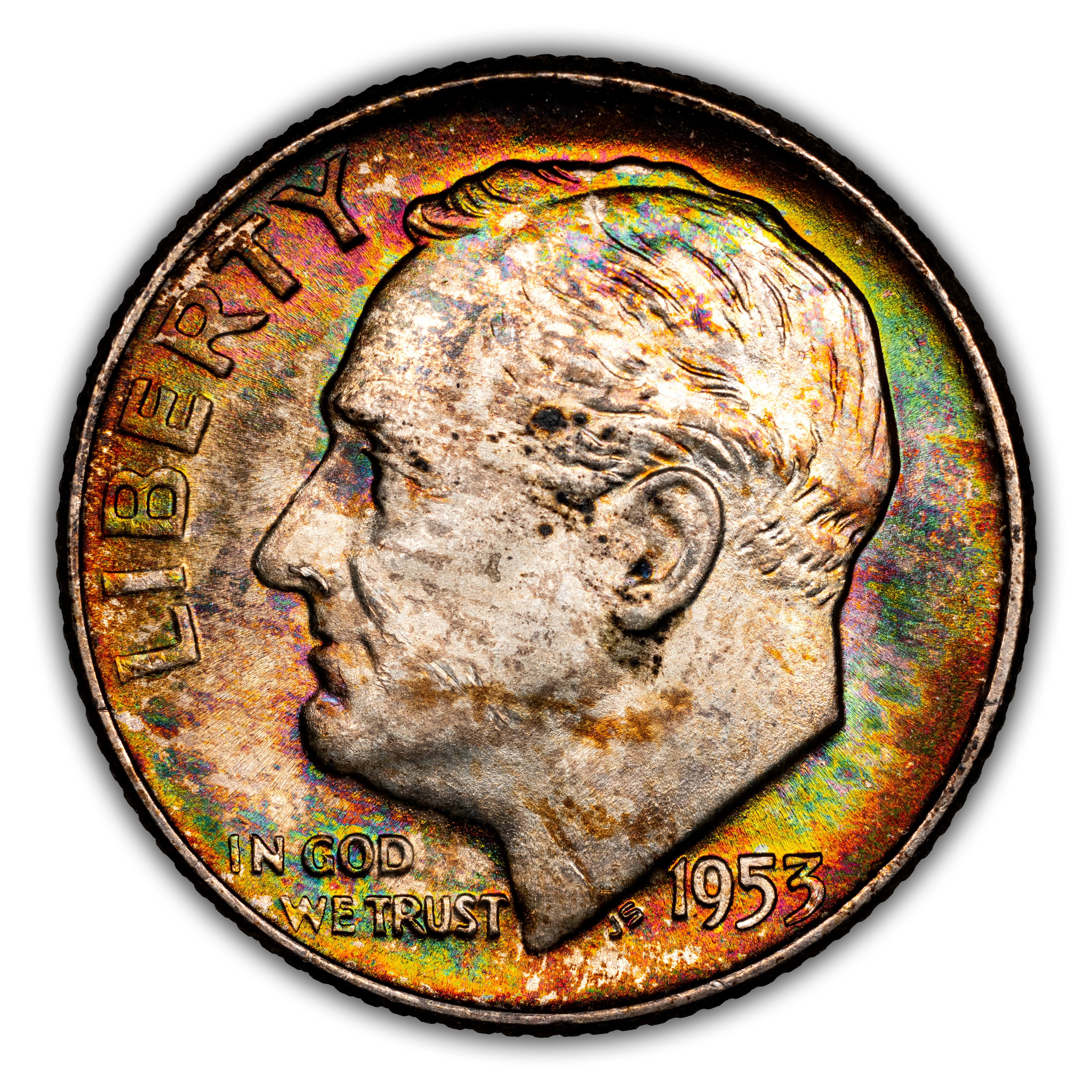 1953-D 10c MS FB thumbnail 4