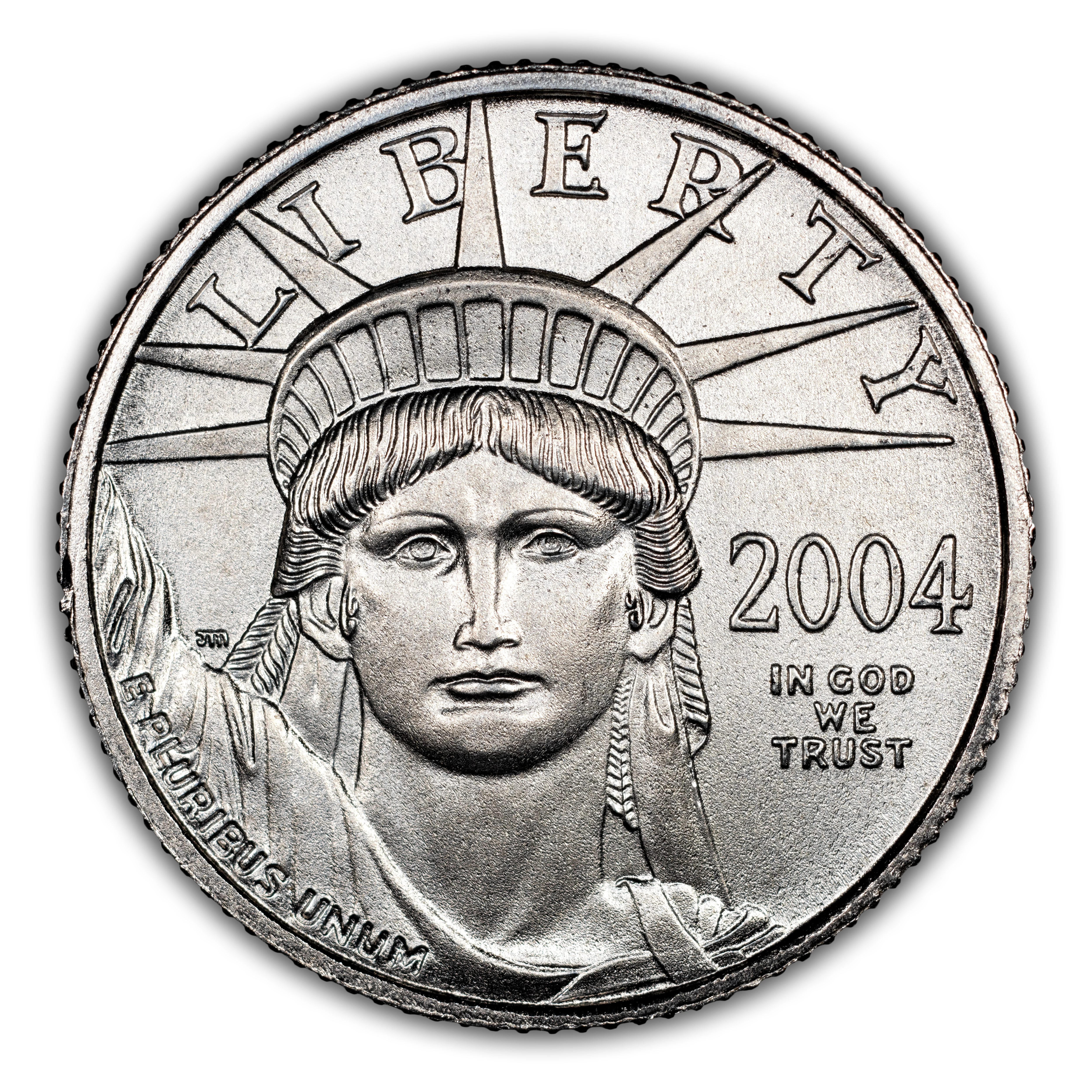 2004 $10  Platinum Eagle MS thumbnail 3