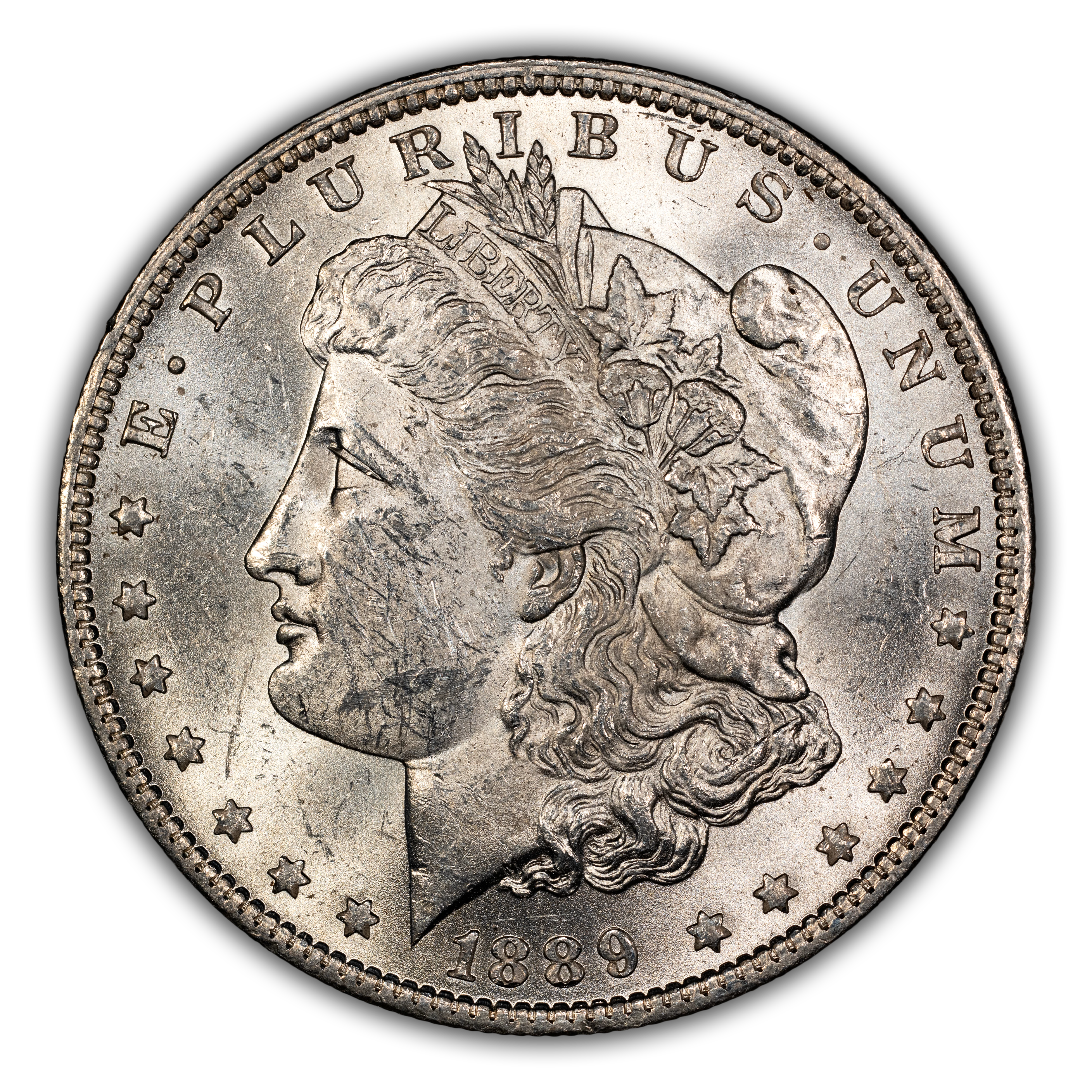 1889-O $1  Clashed E, VAM-1A1 MS thumbnail 2