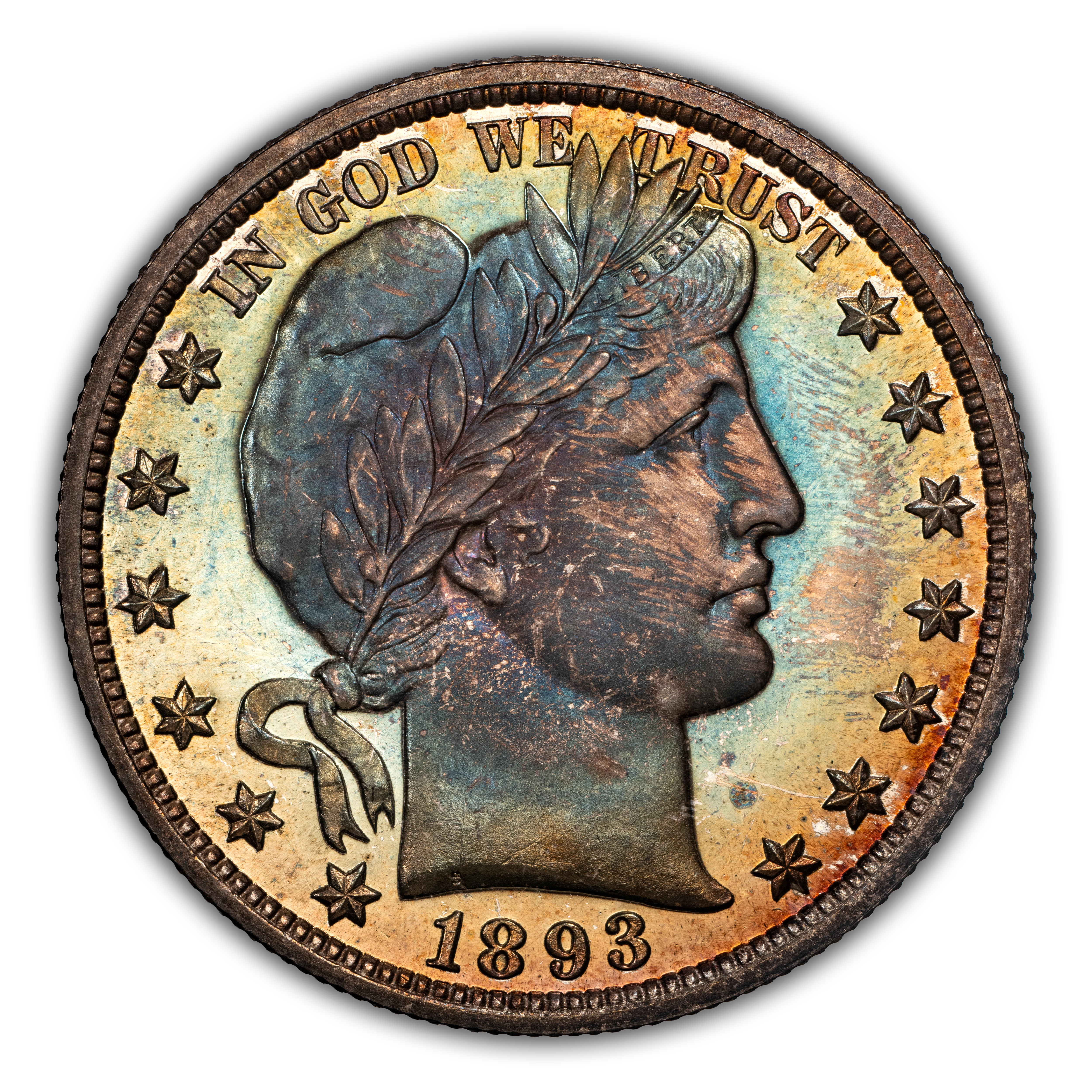 1893 50c PR CAM