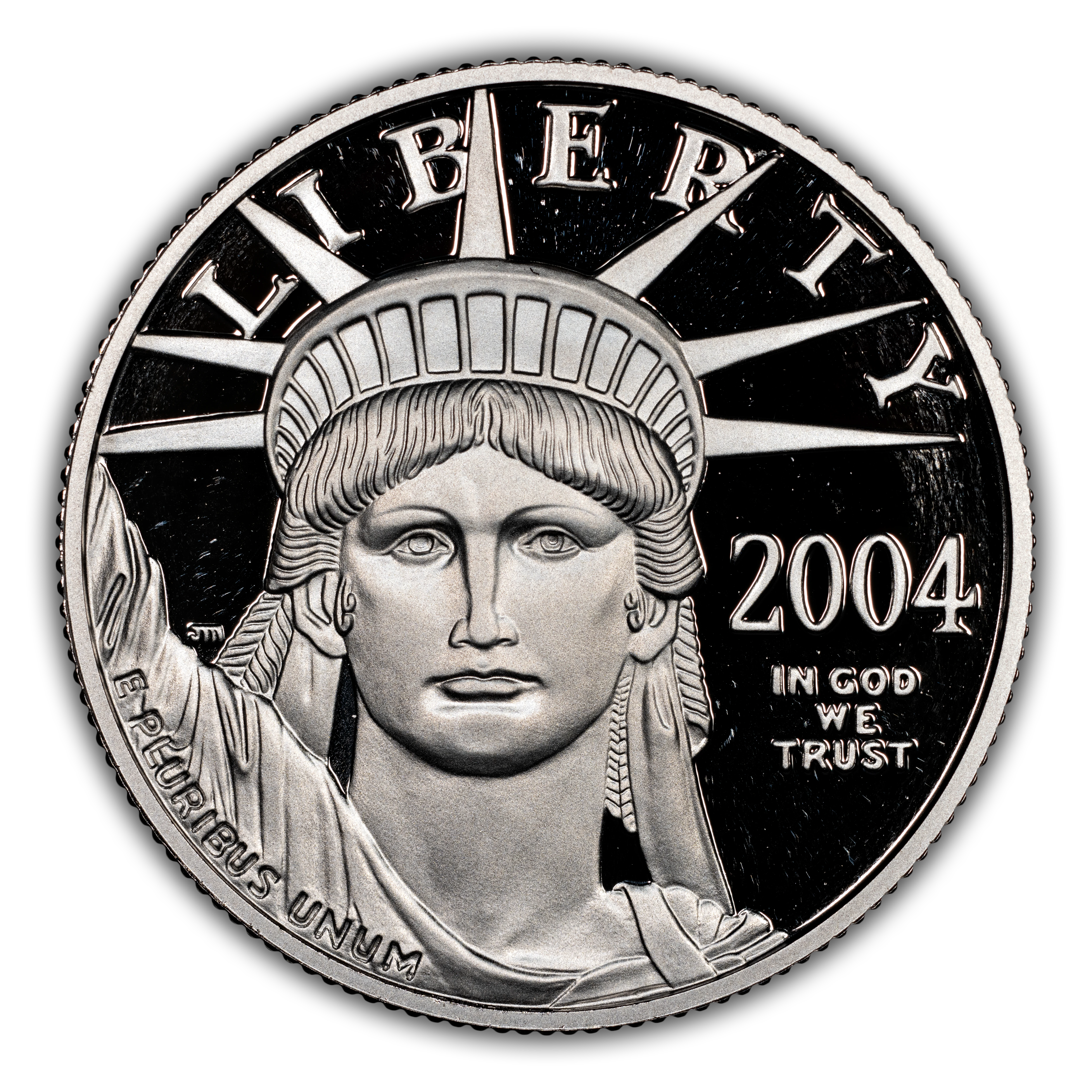 2004-W P$50 Platinum Eagle PR DCAM