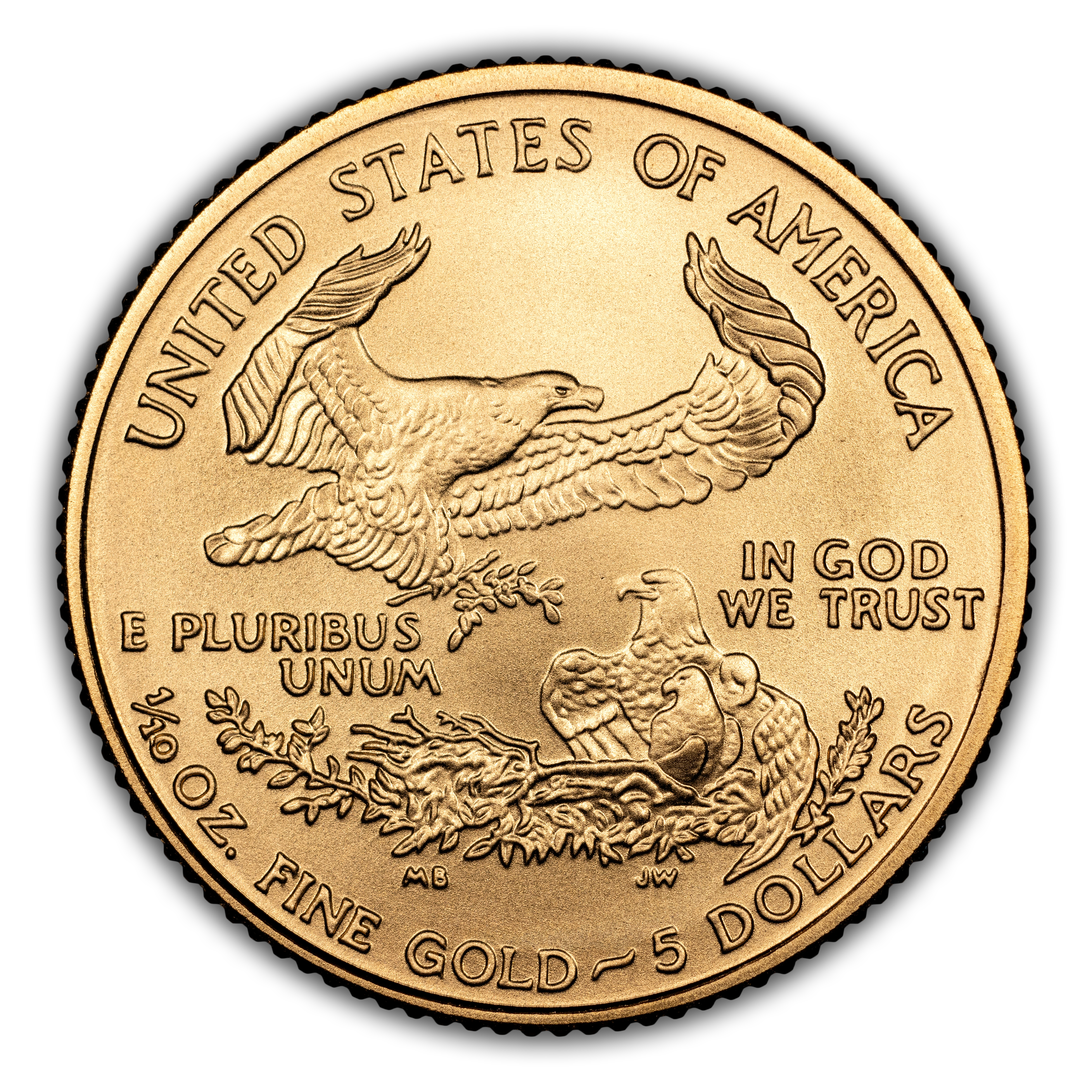2008-W $5  Gold Eagle, Burnished MS thumbnail 16