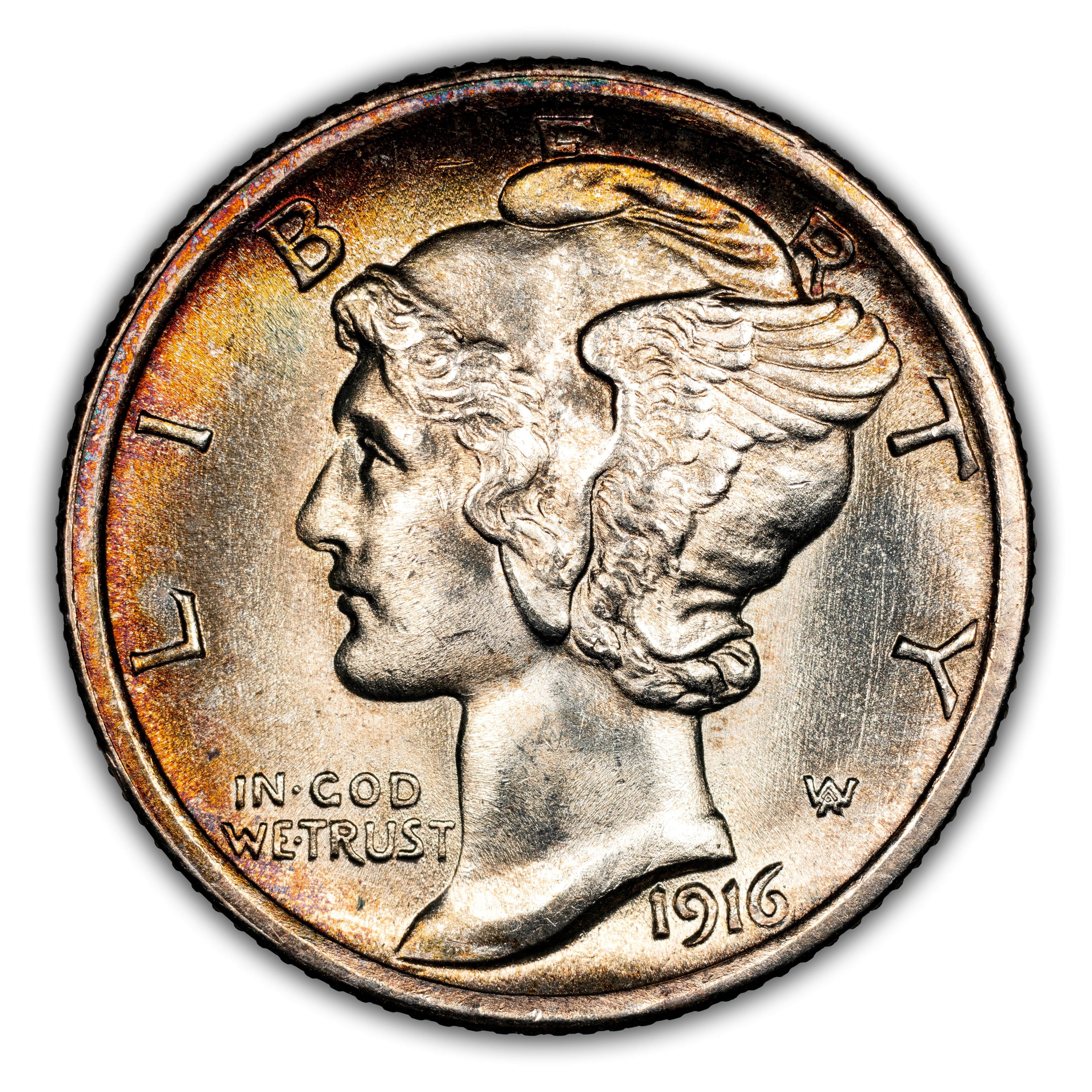 1916 10c Mercury MS FB thumbnail 6