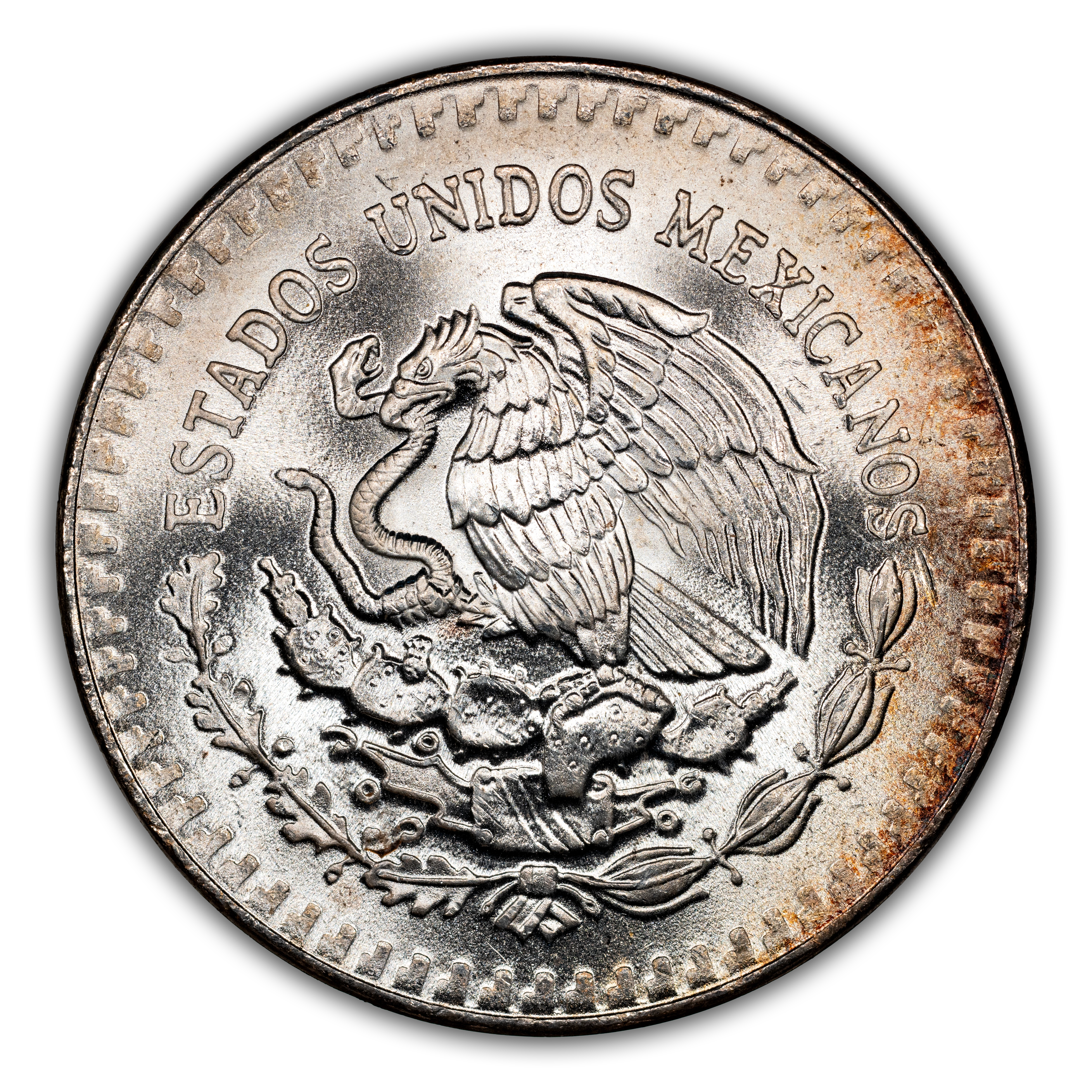 1984-Mo 1 Onza Libertad, Silver MS (KM-494.1) thumbnail 11