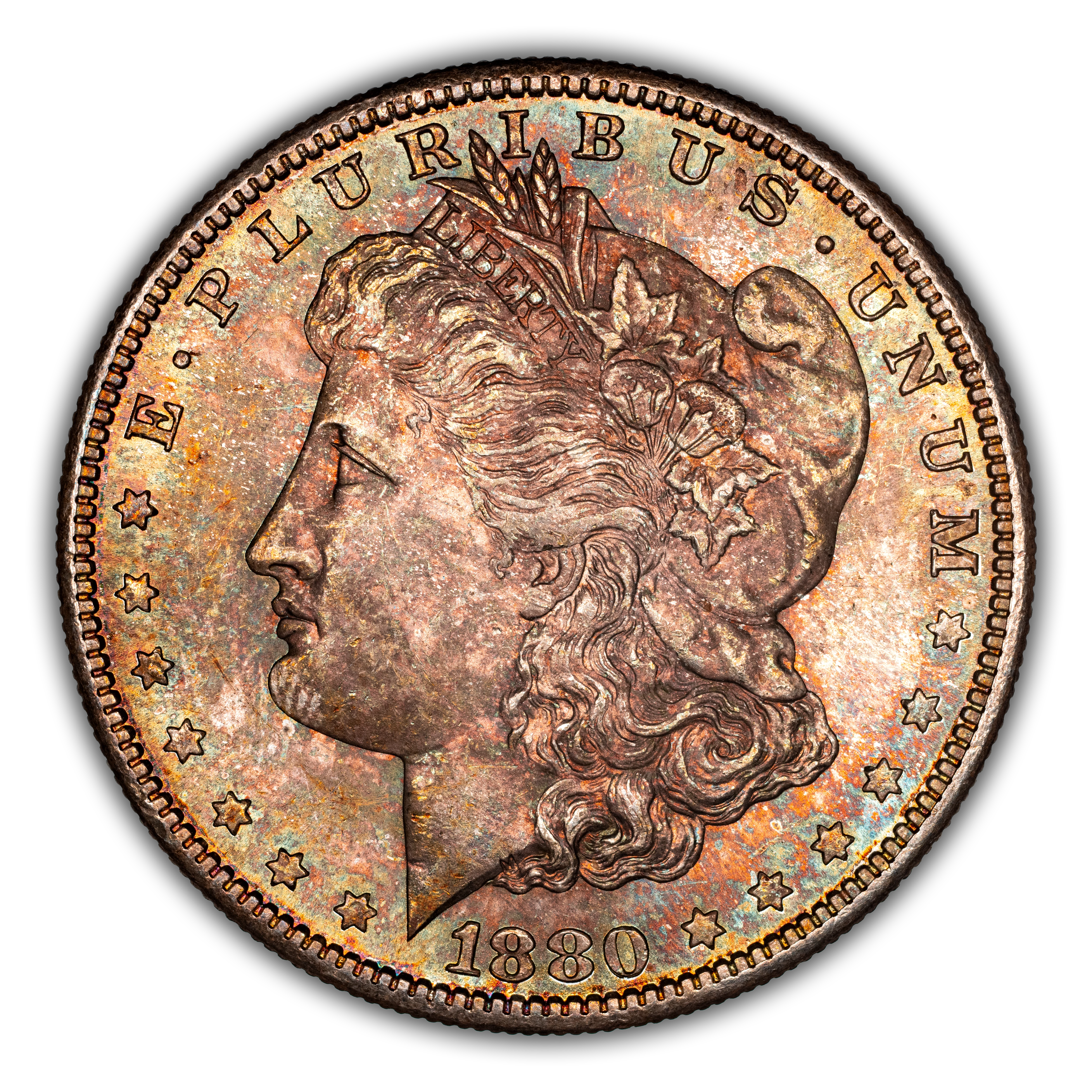 1880-S $1  Doubled Date, VAM-63  MS thumbnail 3