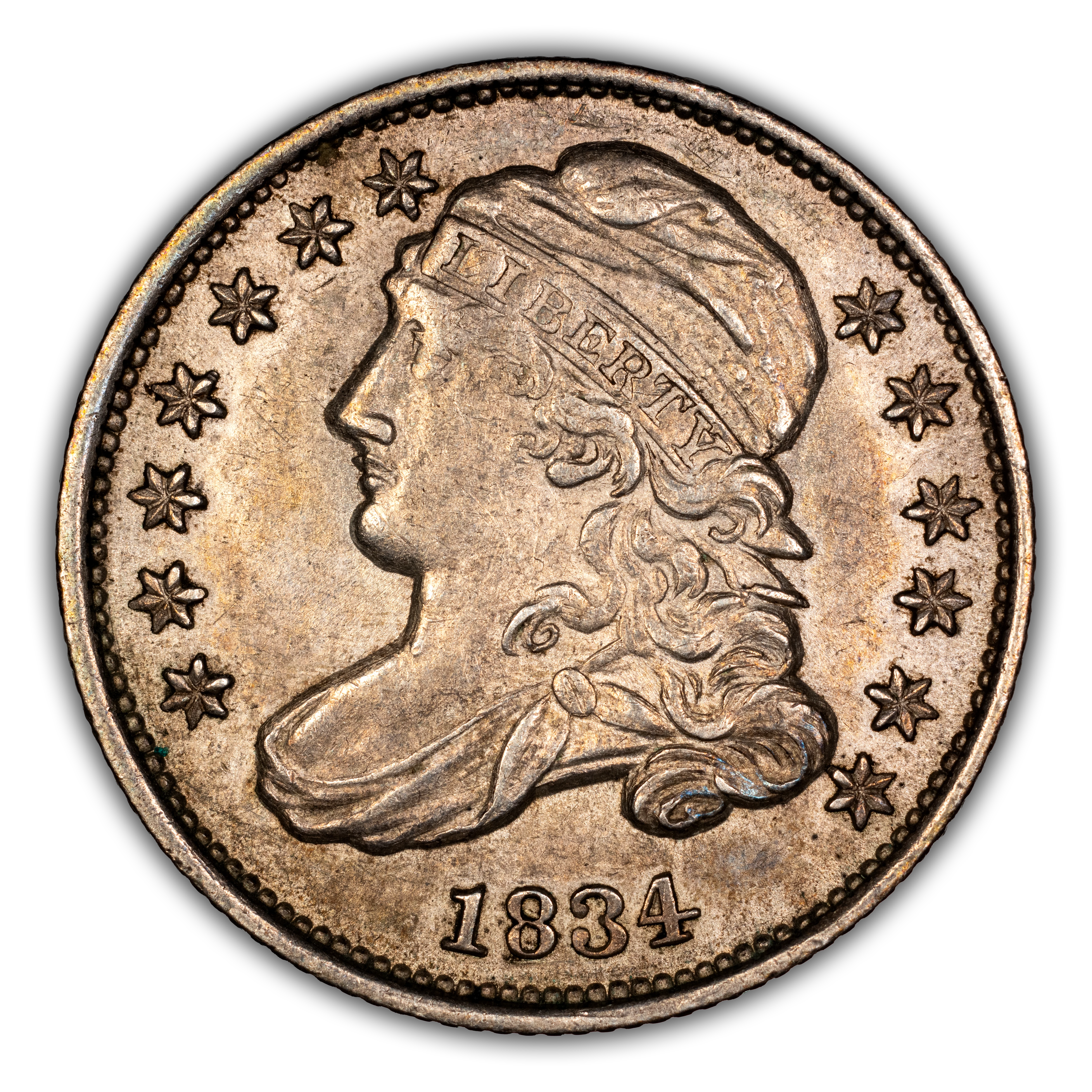 1834 10c Small 4 MS thumbnail 3
