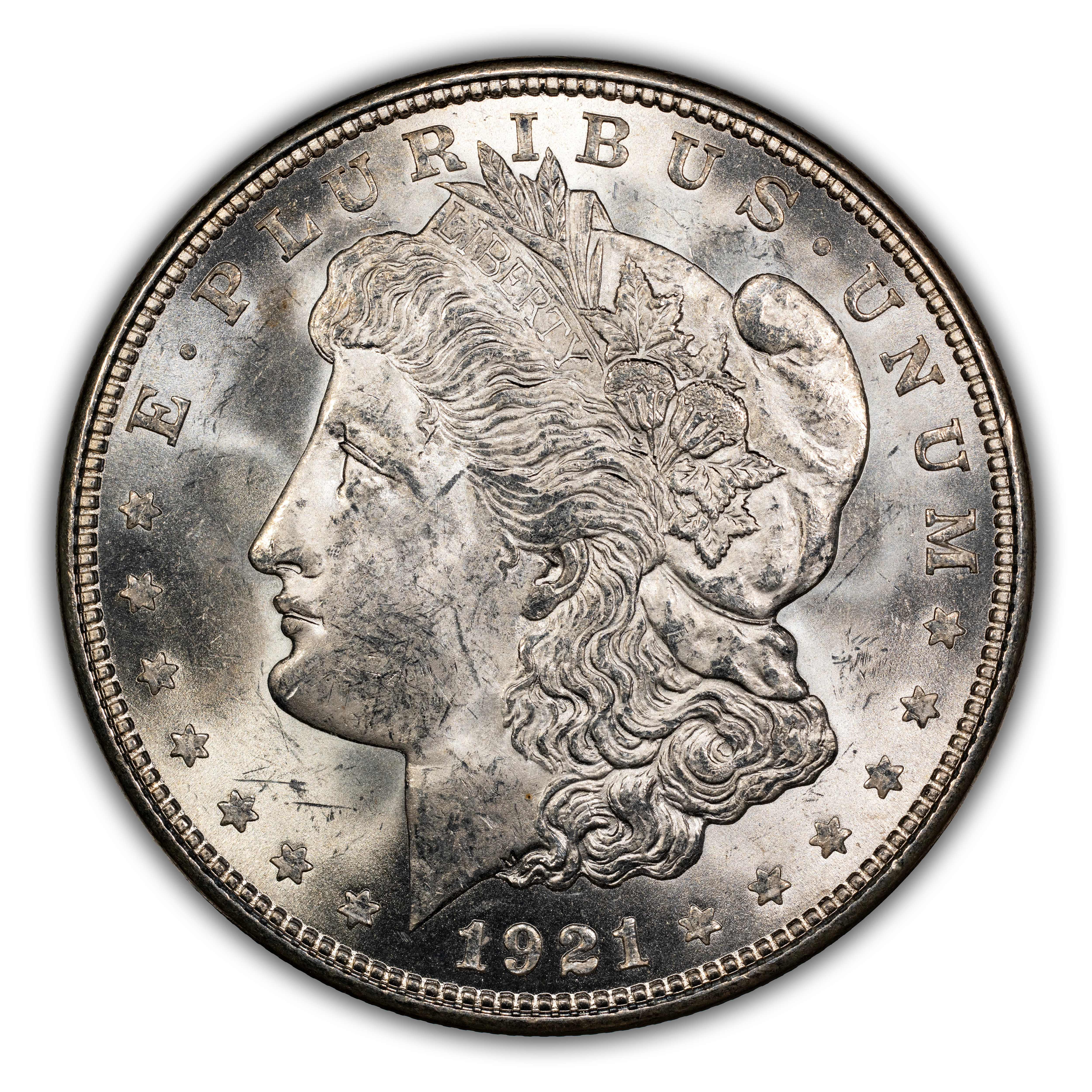 1921-D $1  Capped R, E Filled, VAM-1B2 MS thumbnail 2
