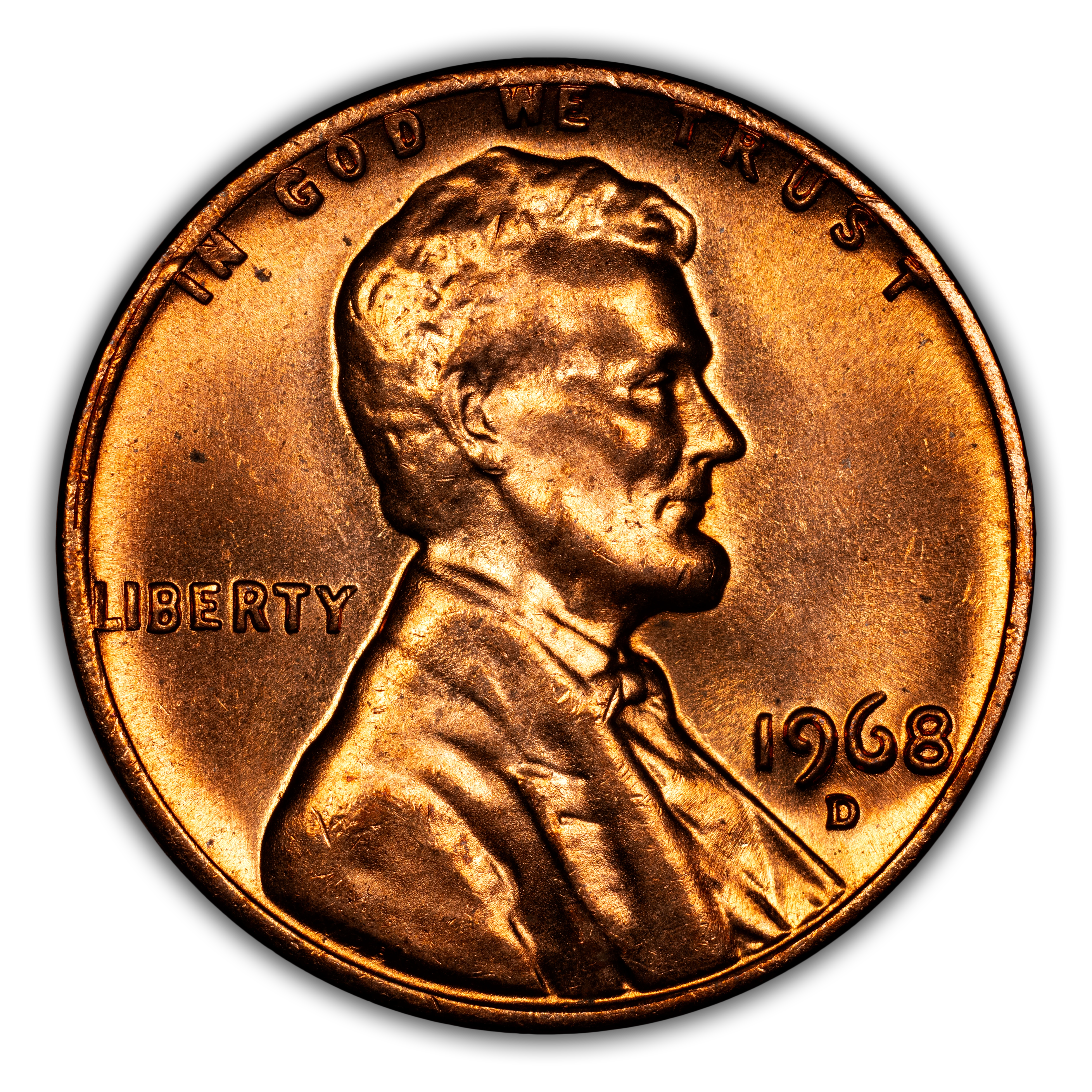 1968-D 1c MS RD