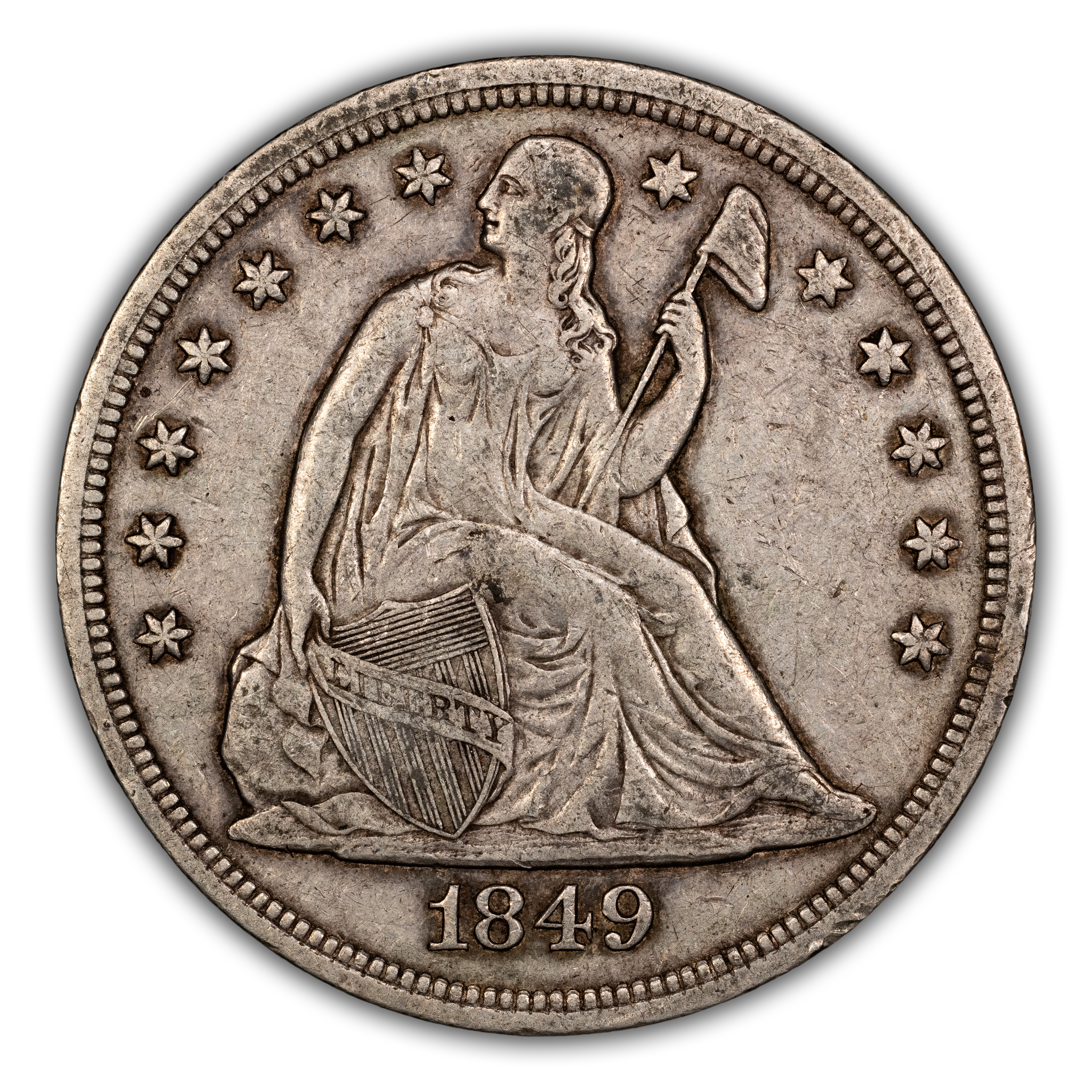 1849 $1  MS thumbnail 3