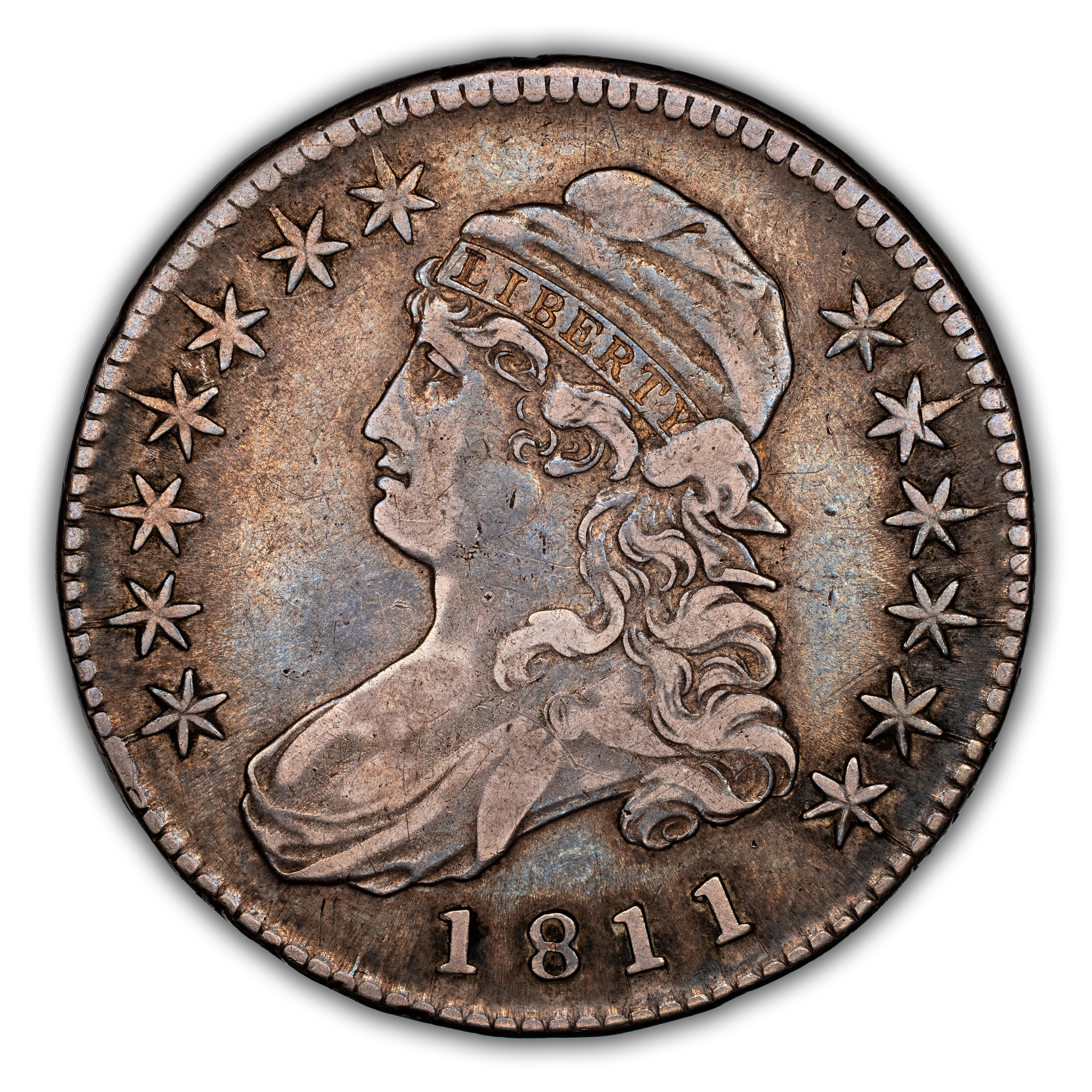 1811 50c Small 8, O-107 MS thumbnail 2