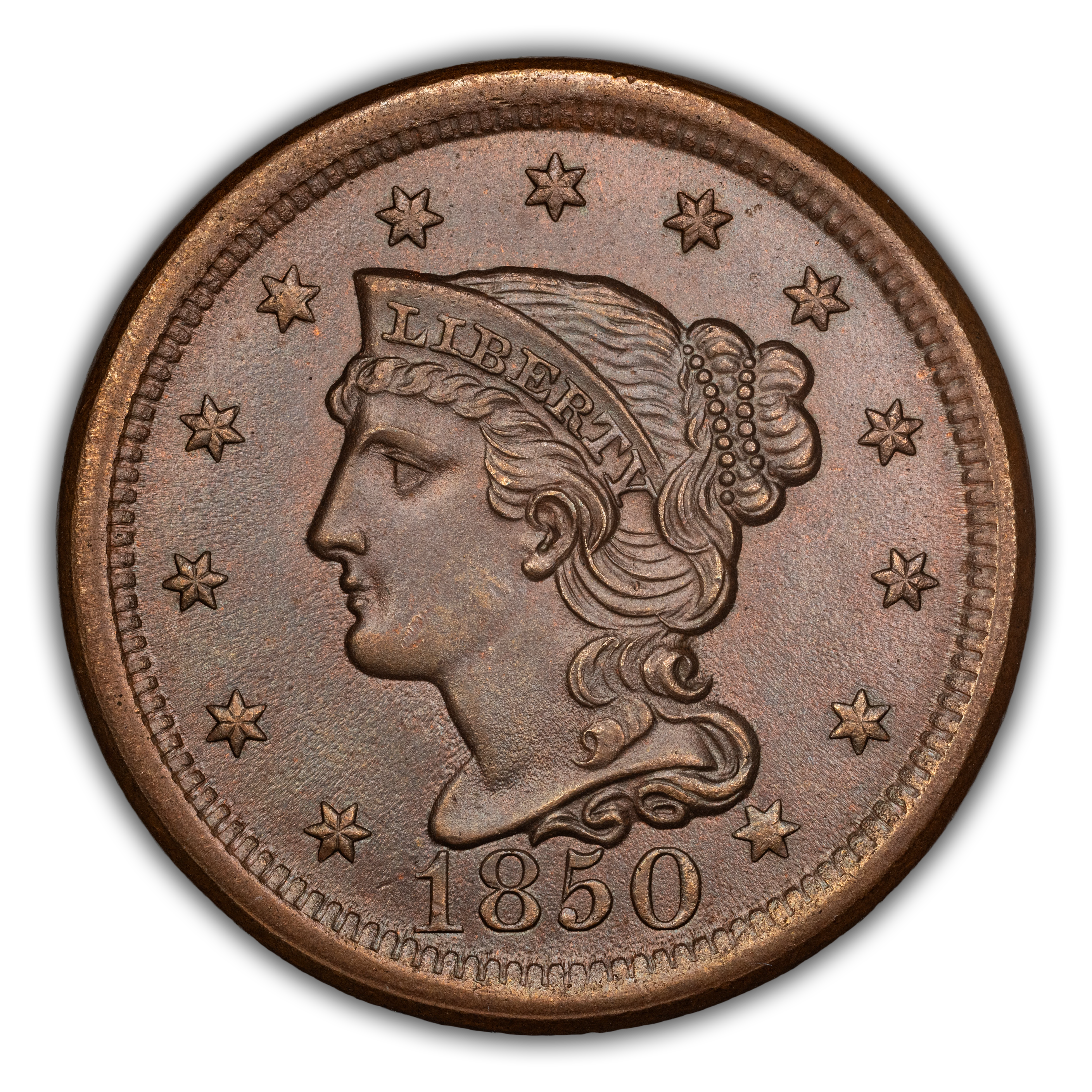1850 1c N-11 MS BN thumbnail 2