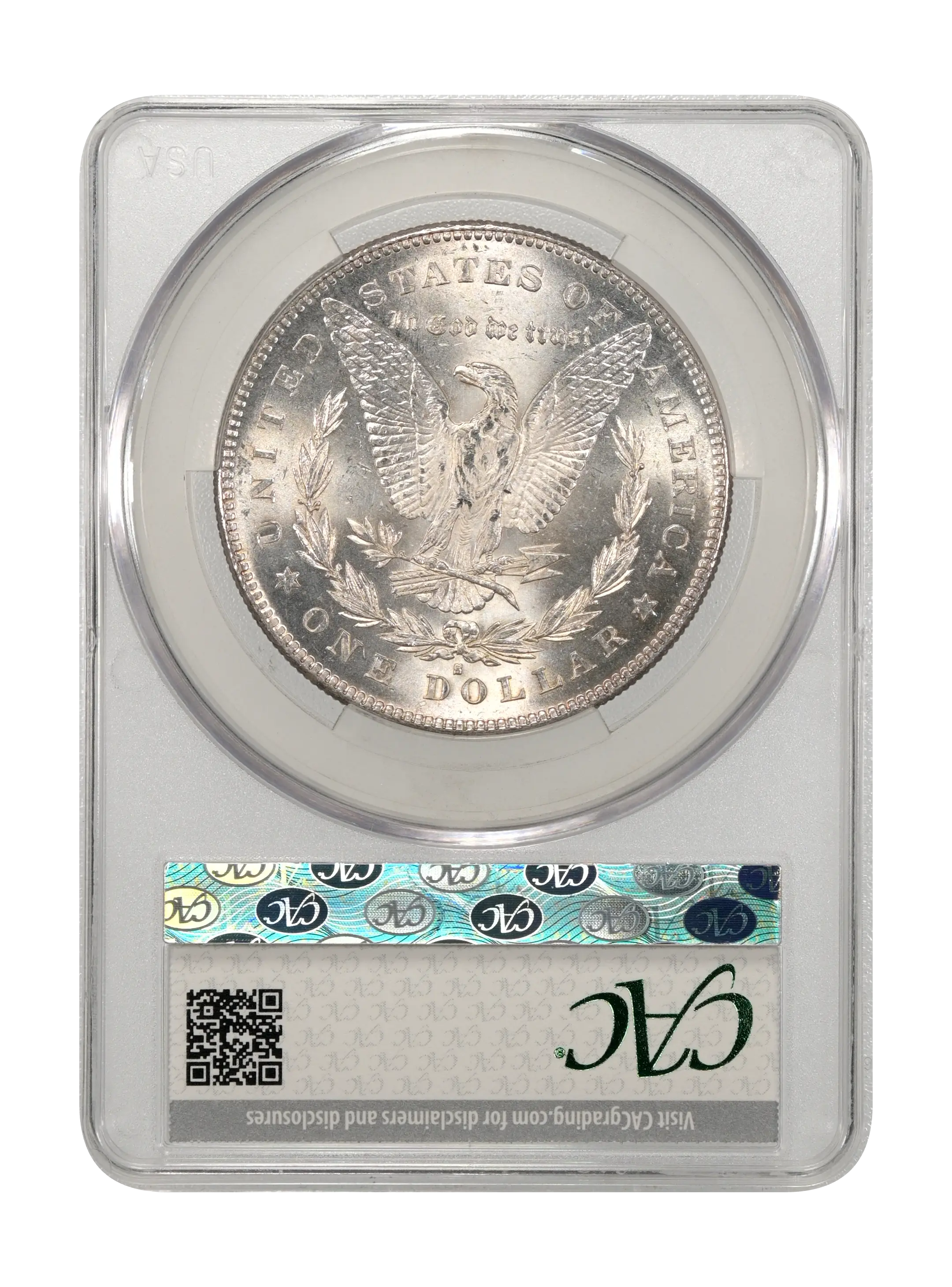 1878-S $1  Doubled UNUM, VAM-37 MS thumbnail 5