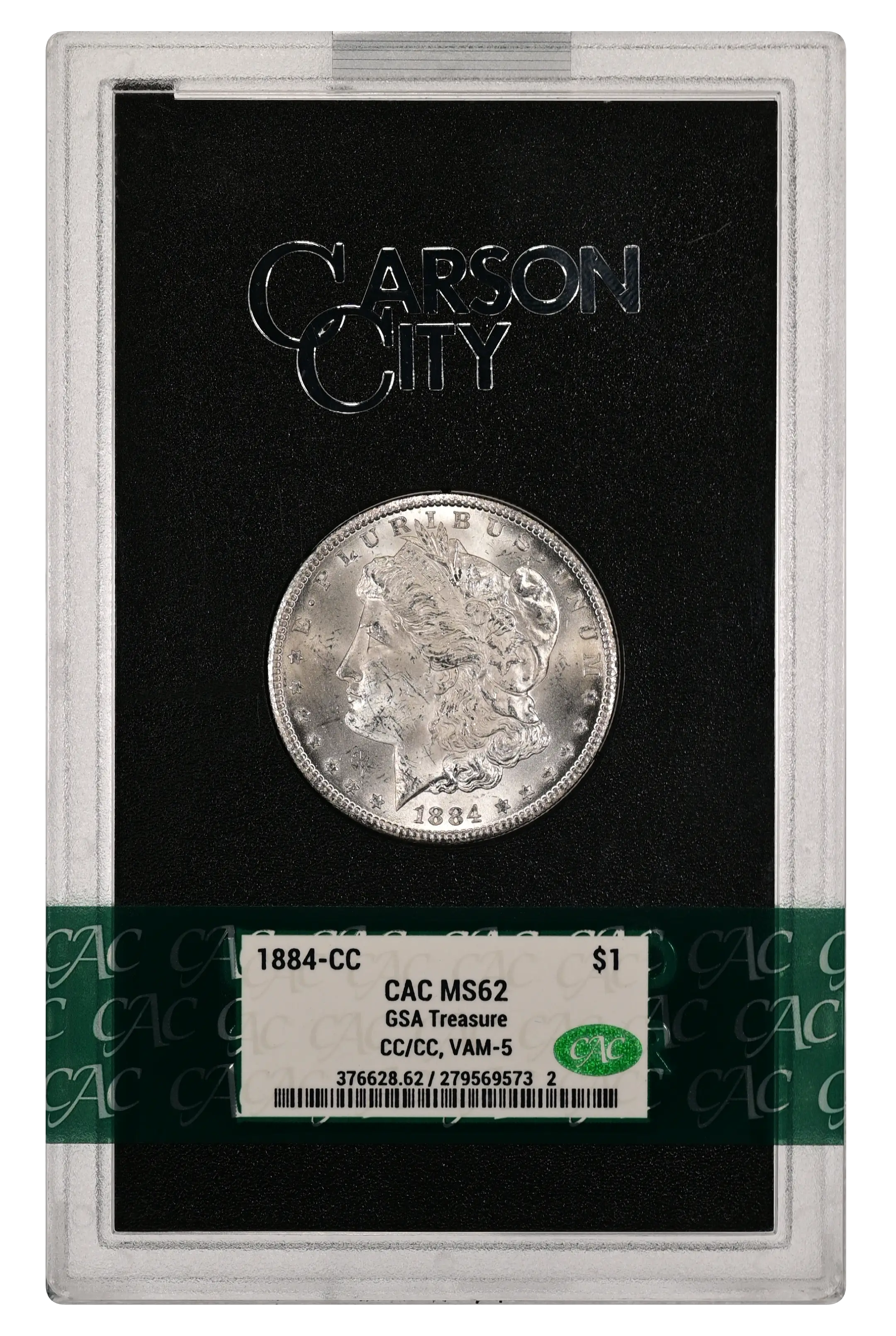 1884-CC $1  GSA Hoard, Far Date, CC/CC, VAM-5 MS thumbnail 11