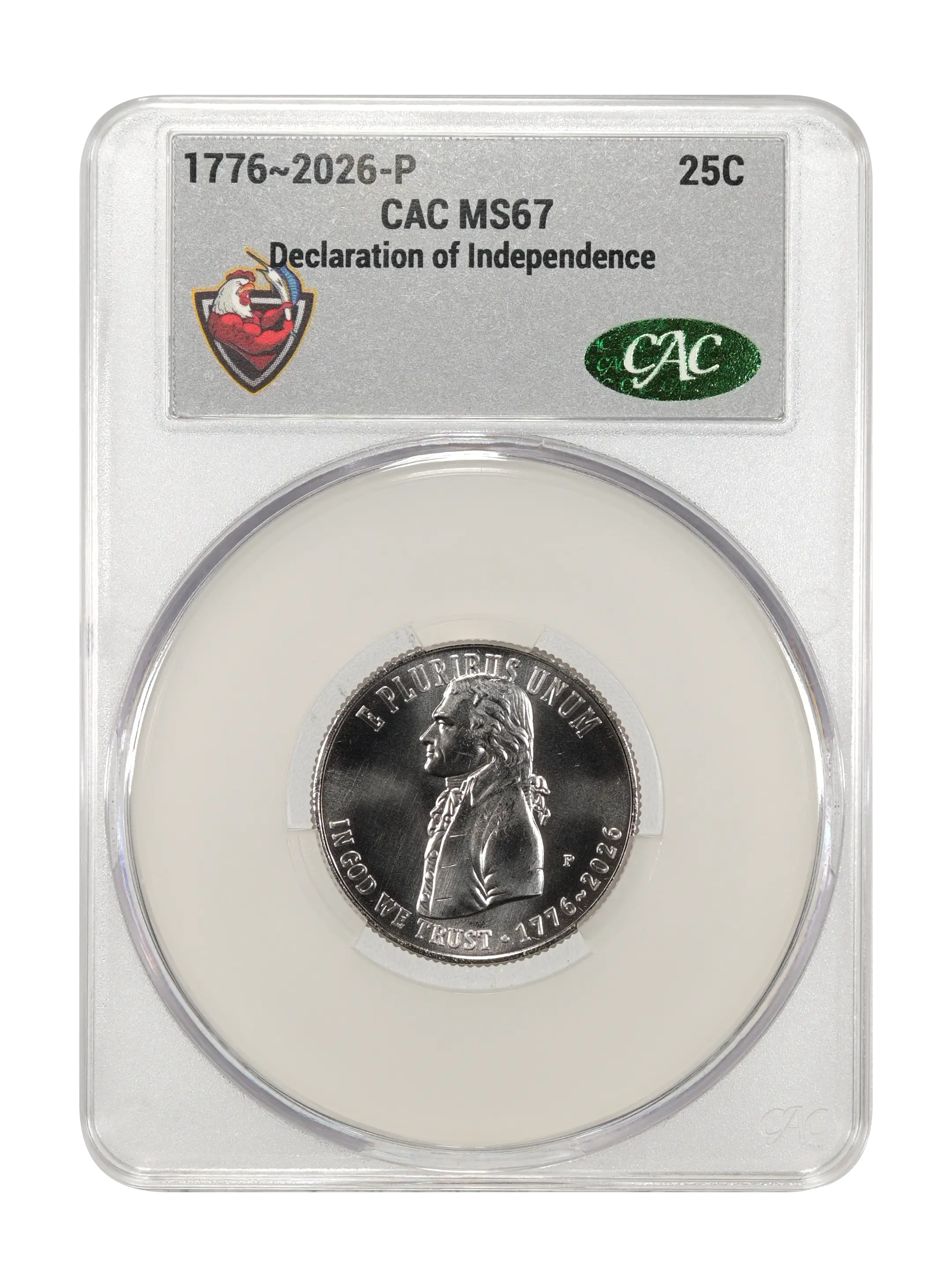1776~2026-P 25c Declaration of Independence MS thumbnail 15