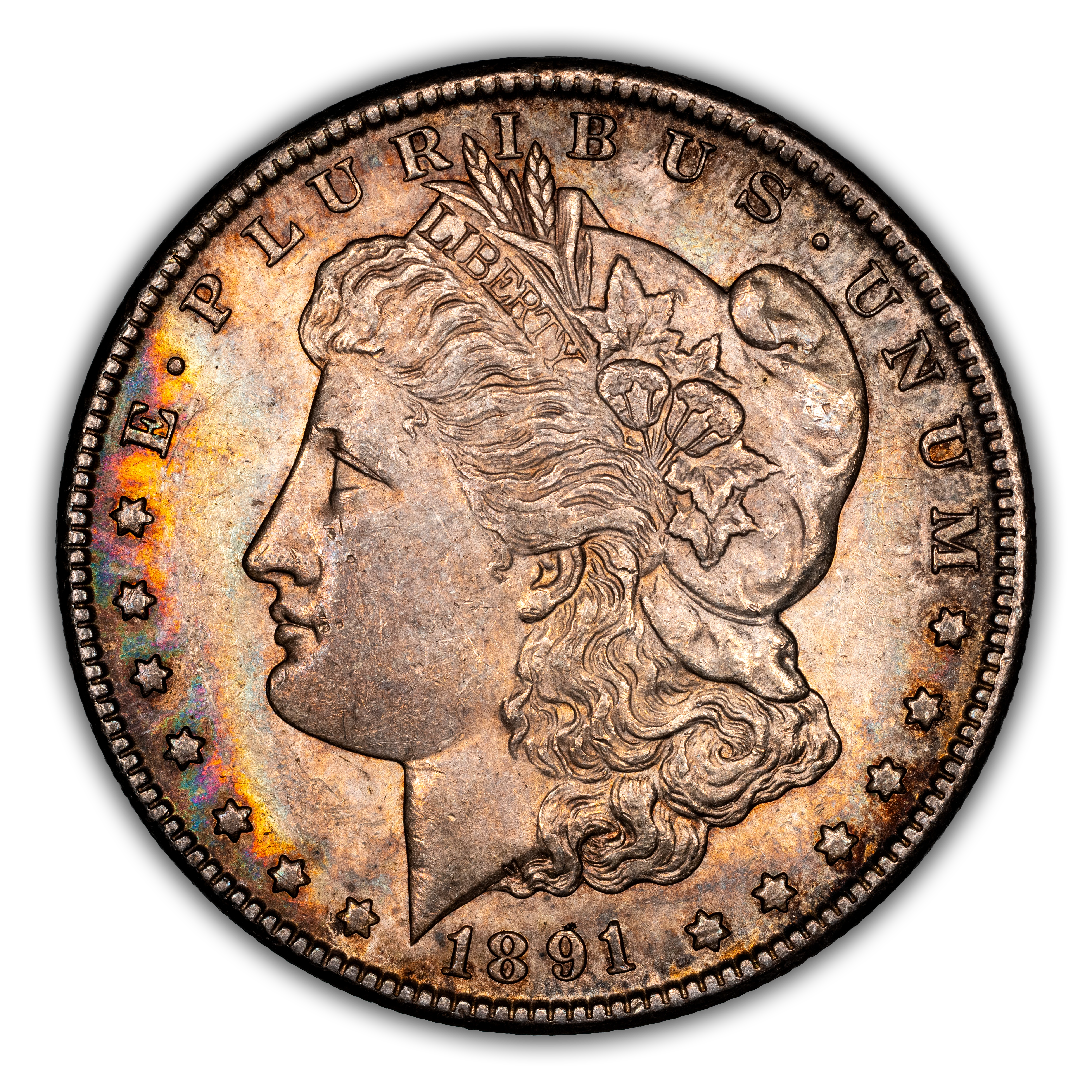 1891-CC $1  Near Date, C/C Right, VAM-4 MS thumbnail 4
