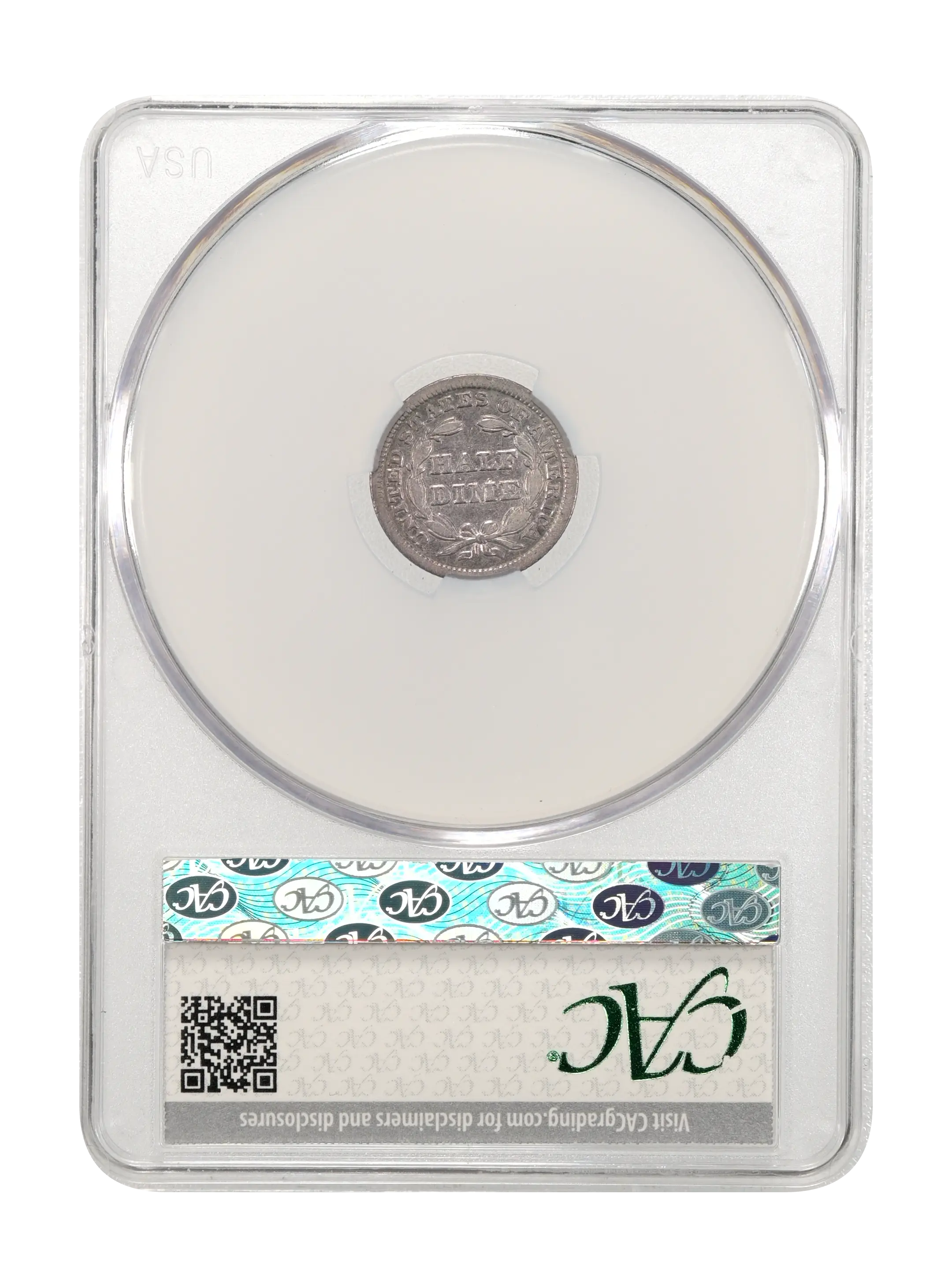1845 H10c Repunched Date, FS-302 MS thumbnail 9