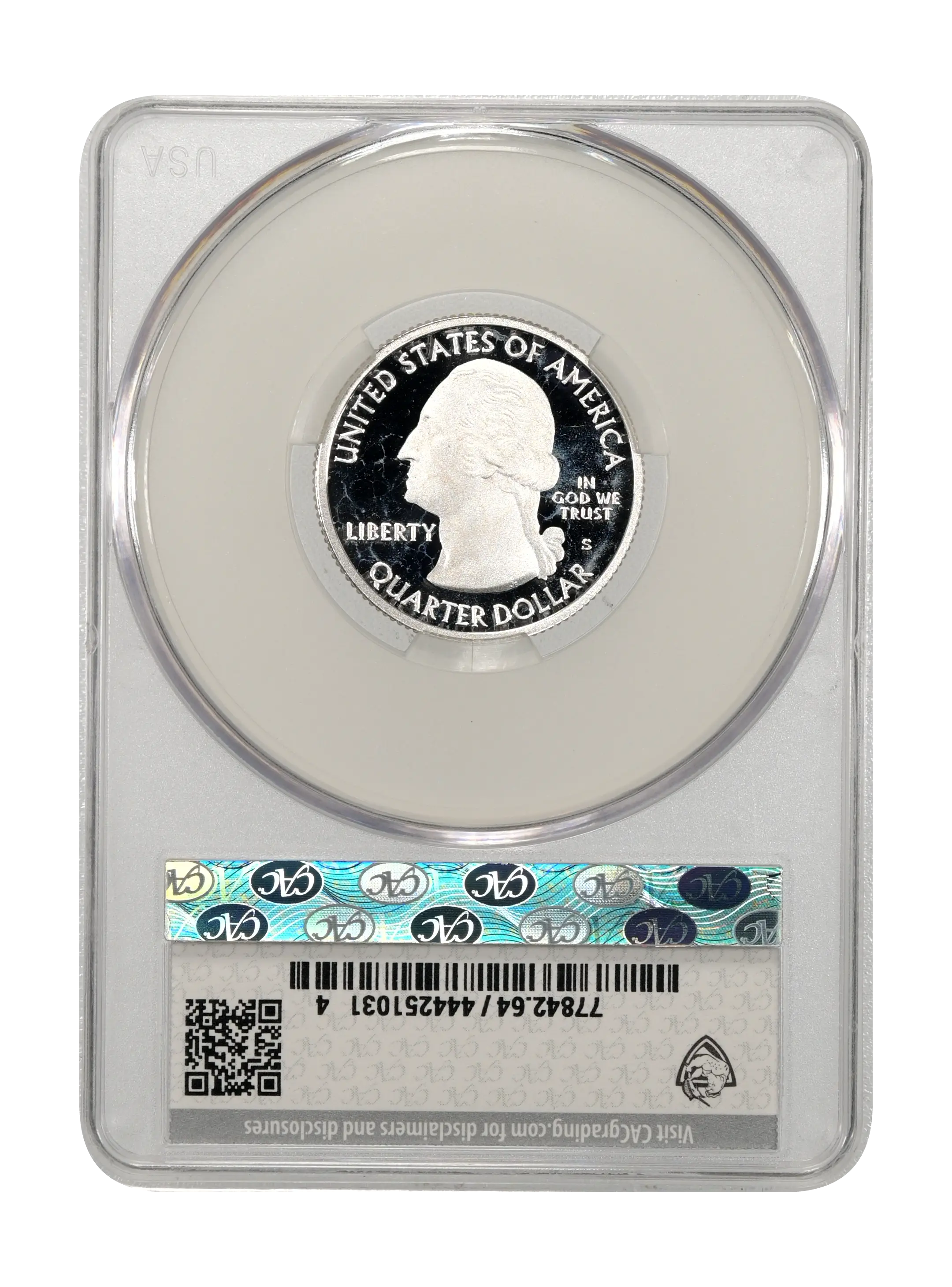 2016-S 25c Theodore Roosevelt, Silver PR DCAM thumbnail 12