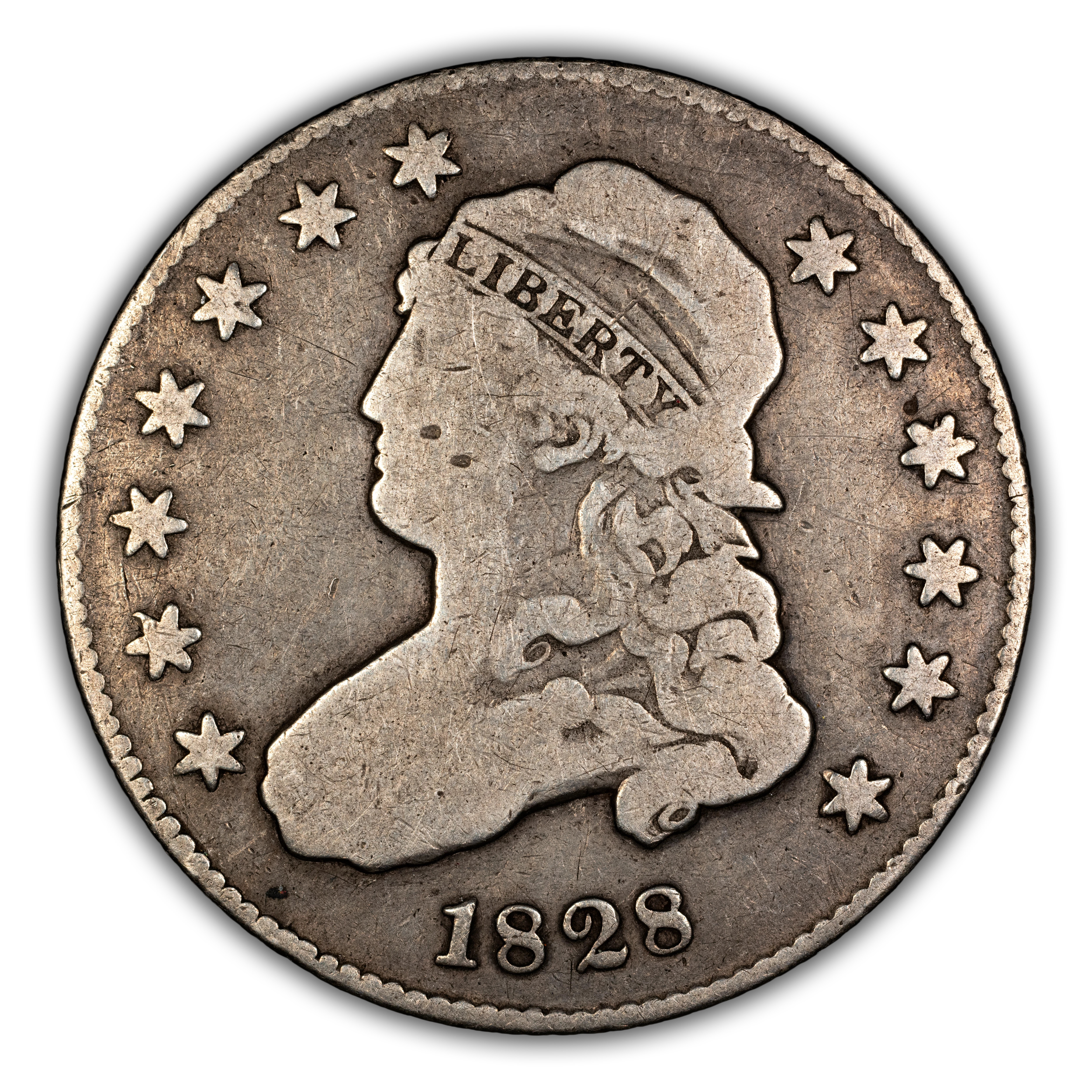 1828 25c MS