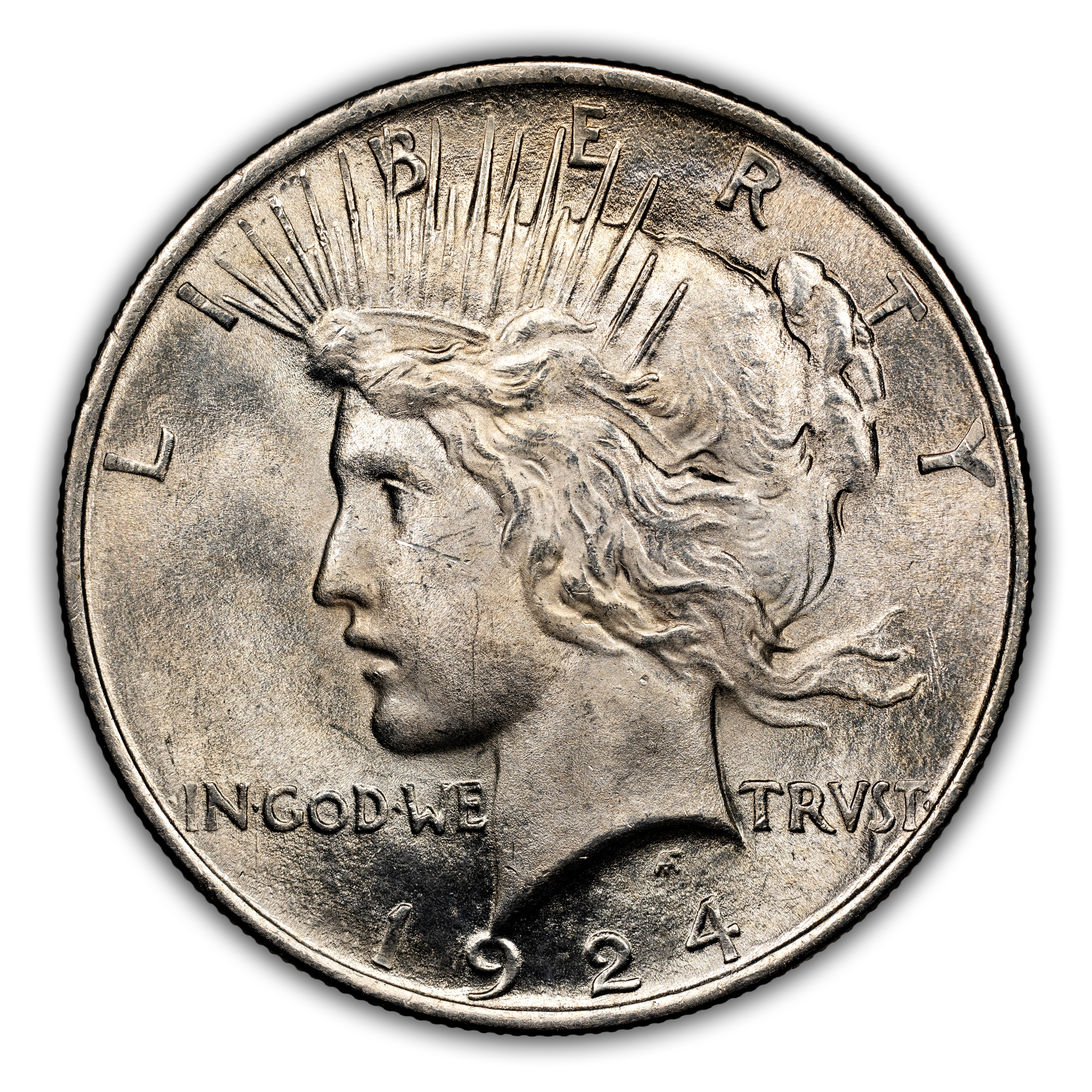 1924 $1  Clashed E, VAM-1D1 MS thumbnail 9