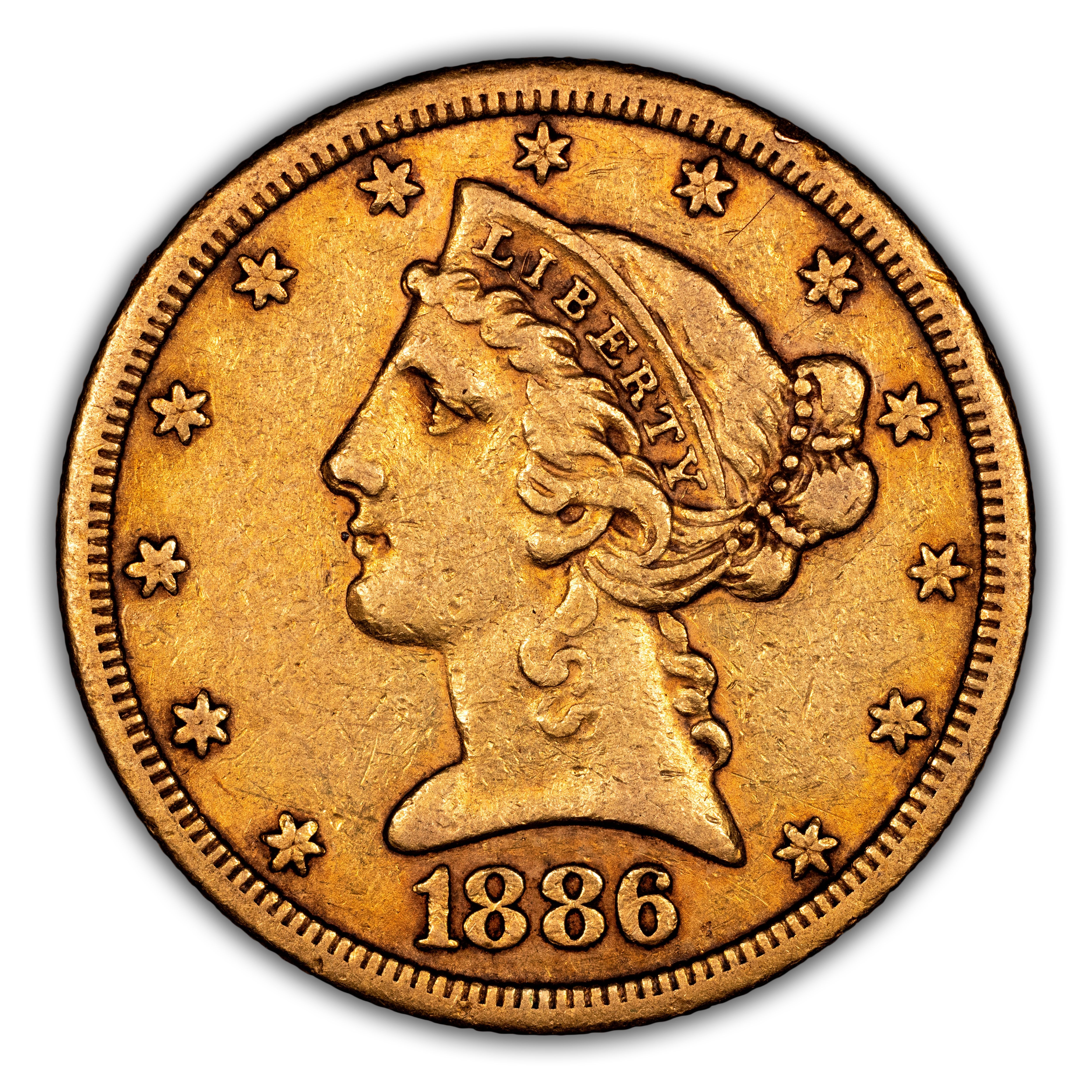 1886-S $5  MS thumbnail 3