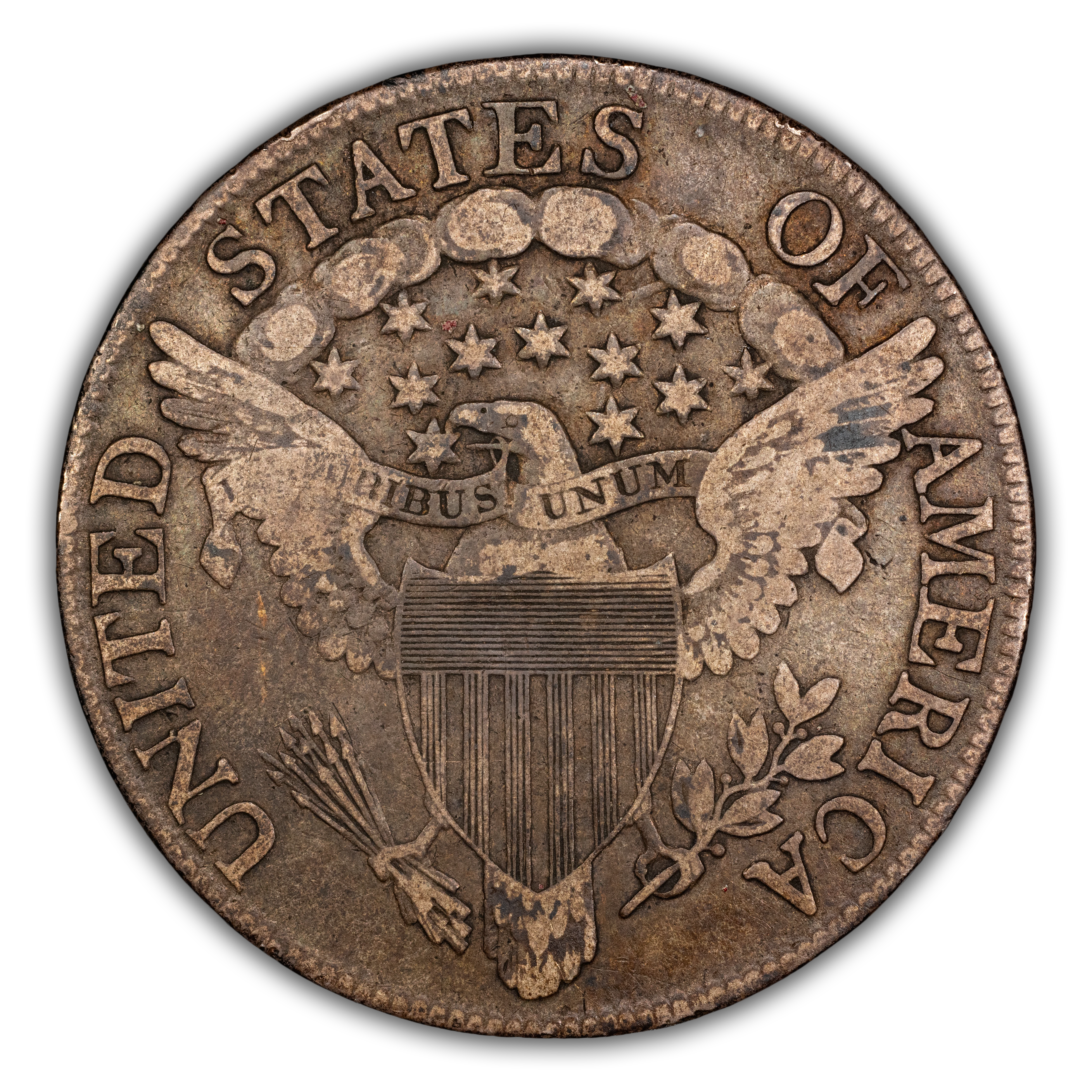 1806 50c Pointed 6, Stem, O-117 MS thumbnail 6