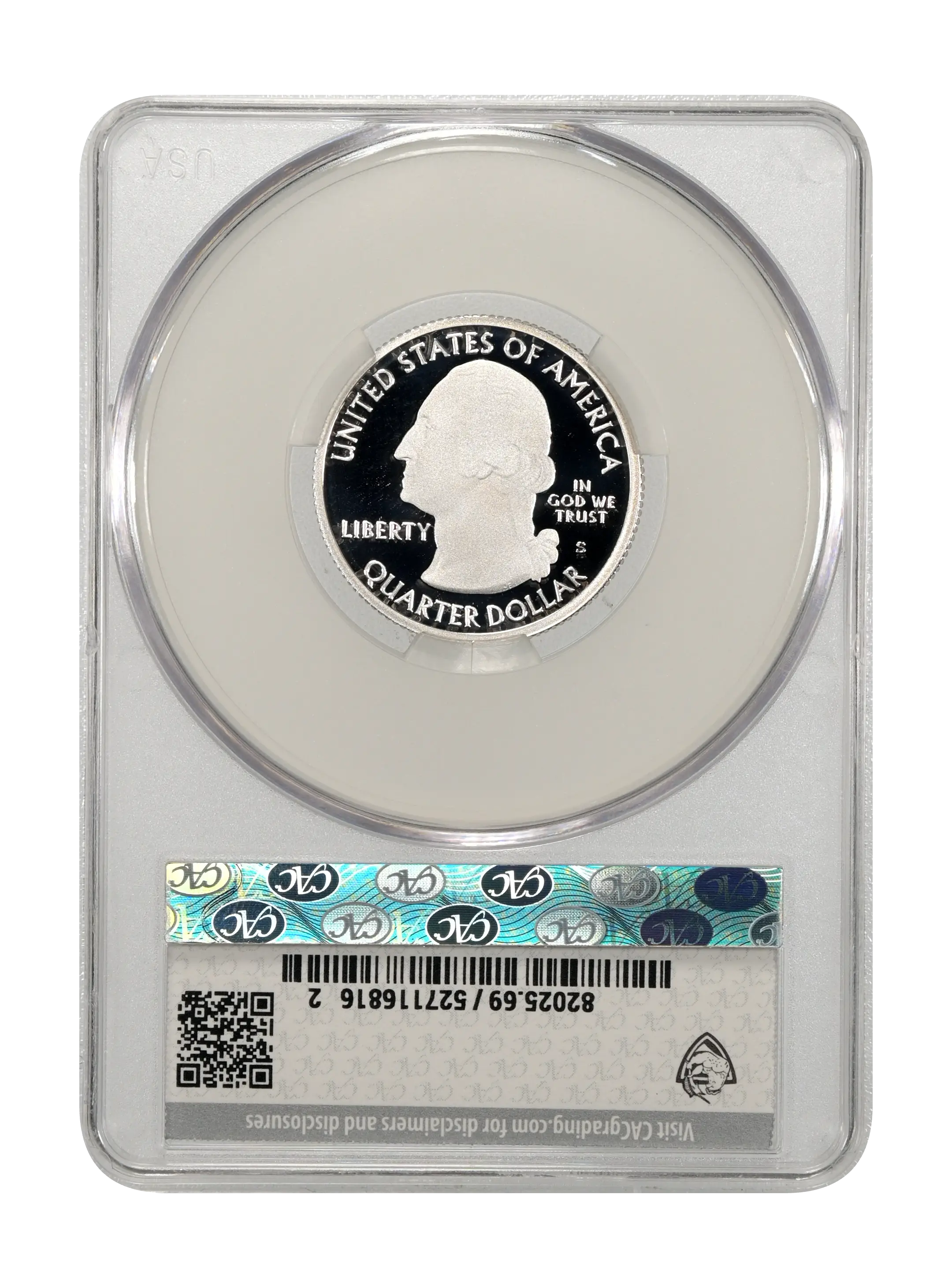 2019-S 25c Lowell, Silver PR DCAM thumbnail 10
