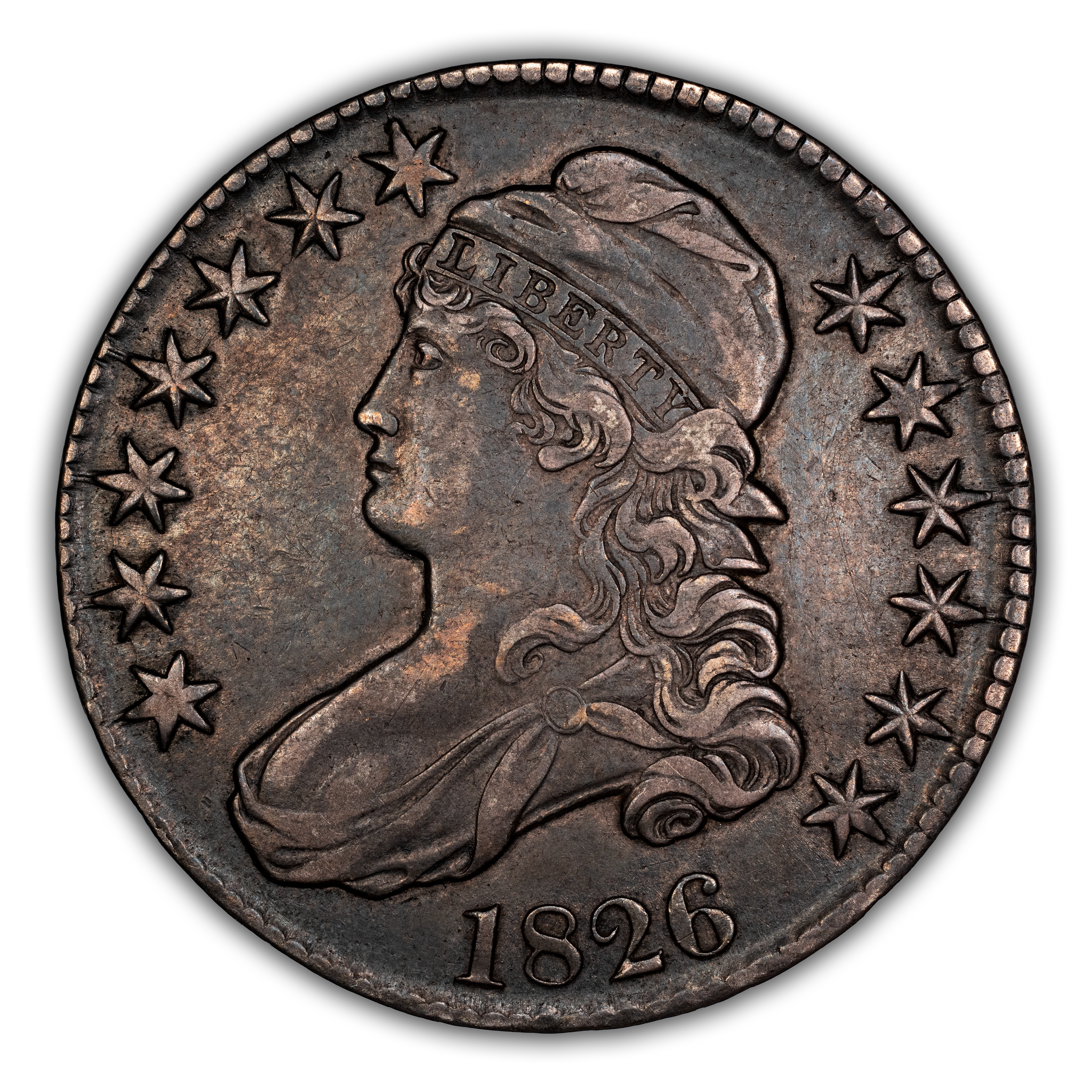 1826 50c O-104a MS