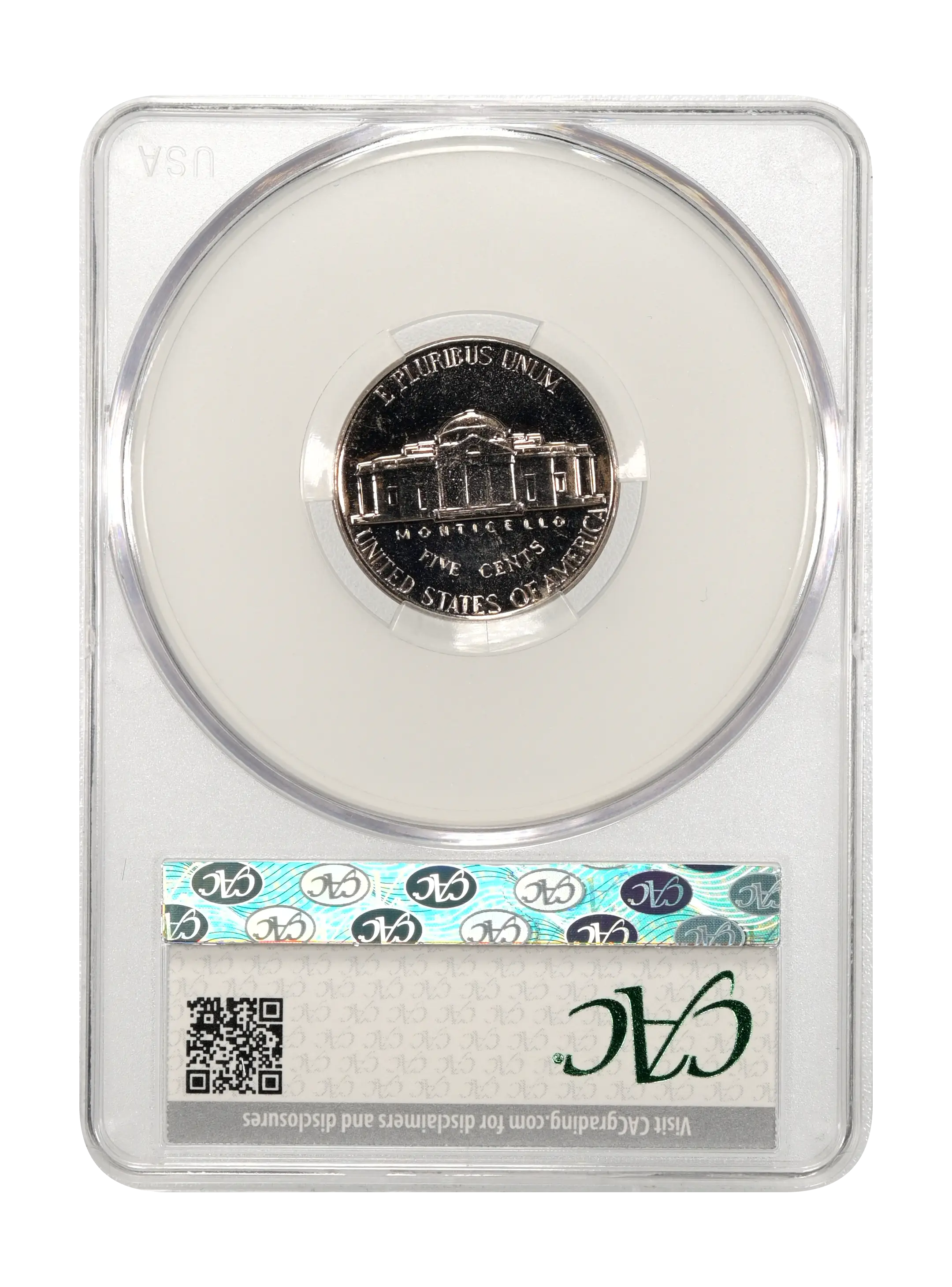 1957 5c Quadrupled Die Obverse, FS-101 PR thumbnail 4