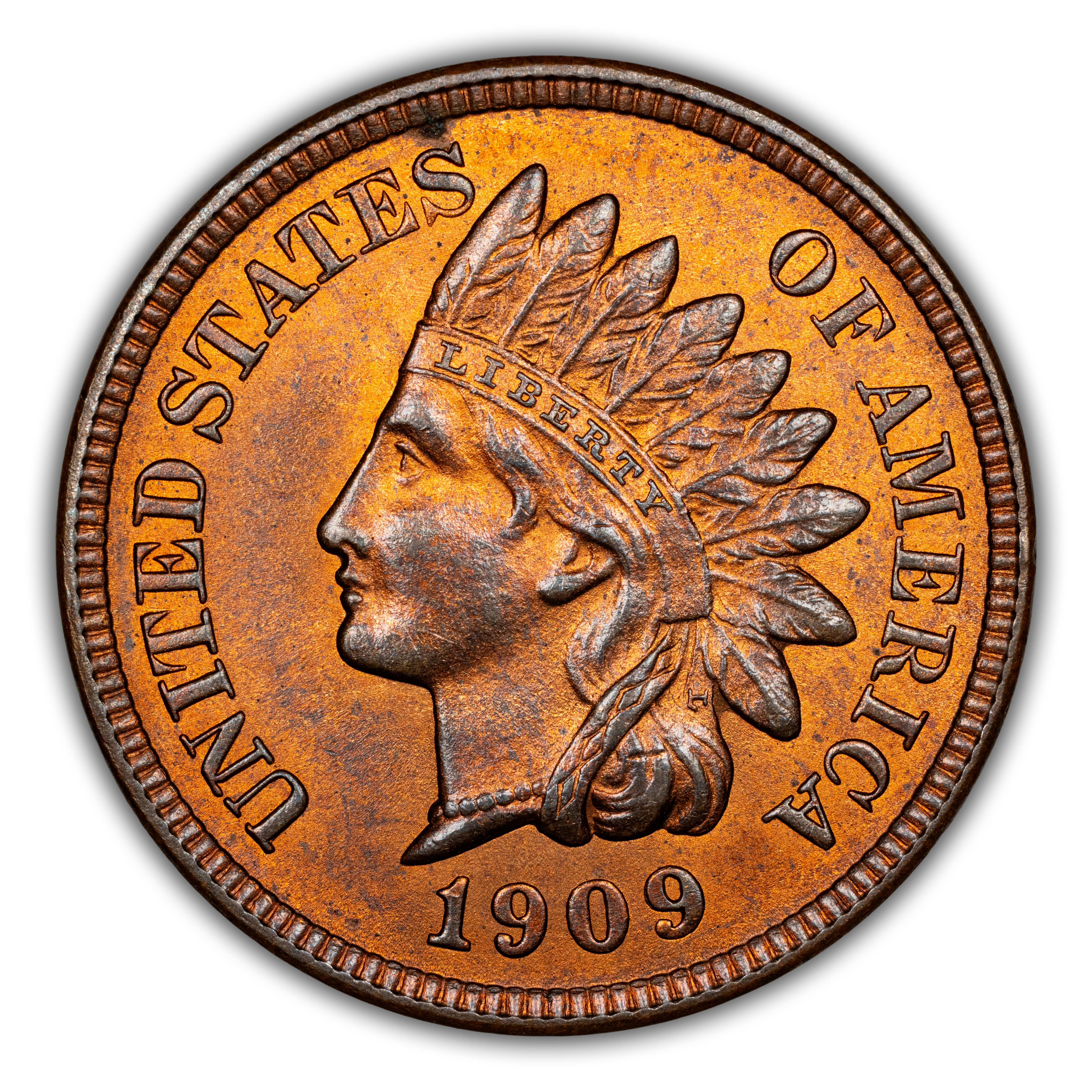 1909-S 1c Indian MS RB thumbnail 3
