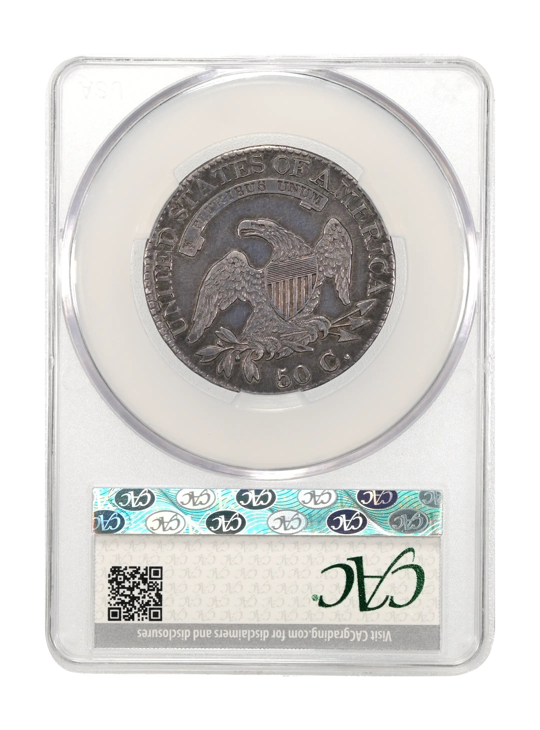 1825 50c O-113 G6 CAC thumbnail 22
