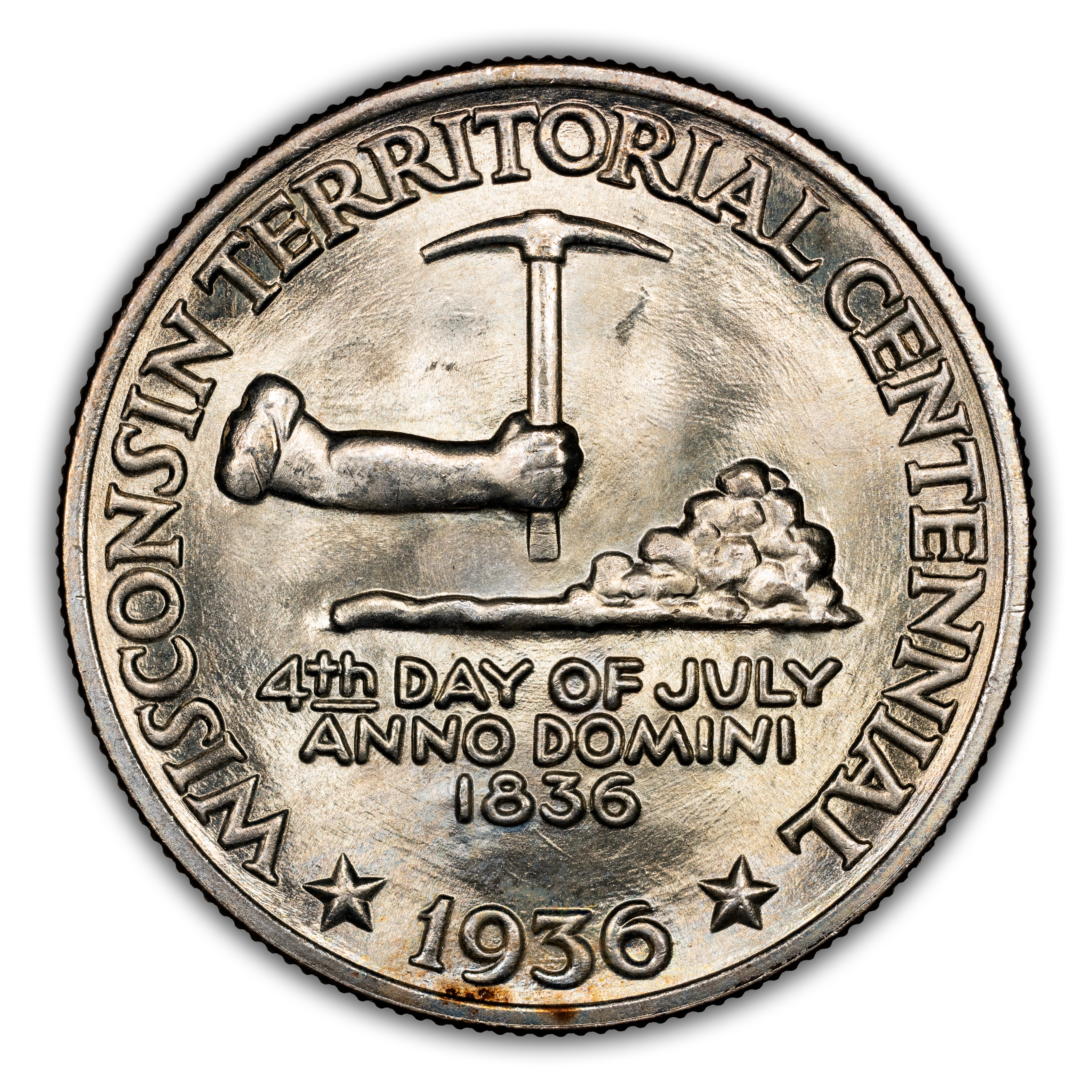 1936 50c Wisconsin MS thumbnail 5
