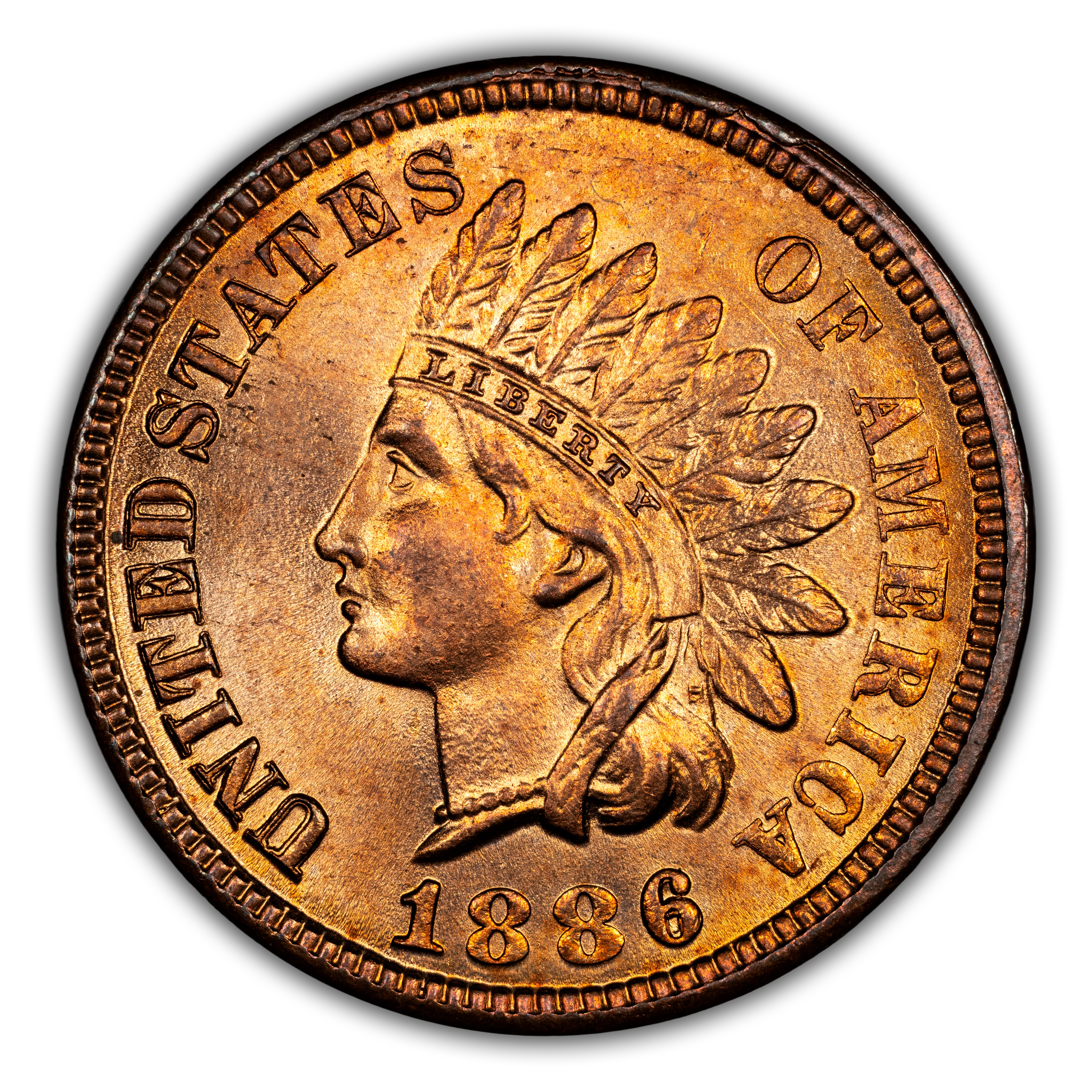 1886 1c Type 1 MS RD