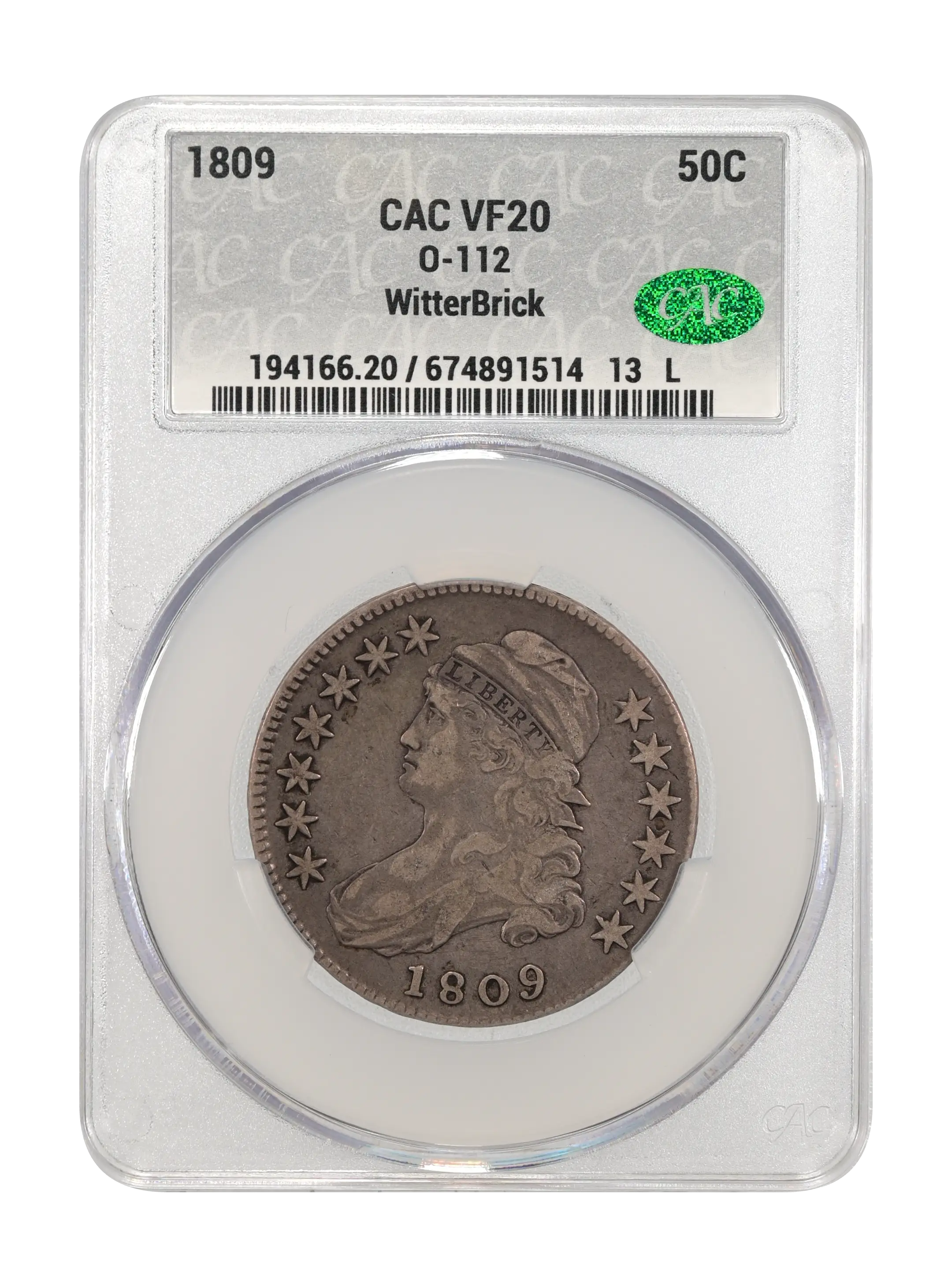 1809 50c O-112 MS thumbnail 11