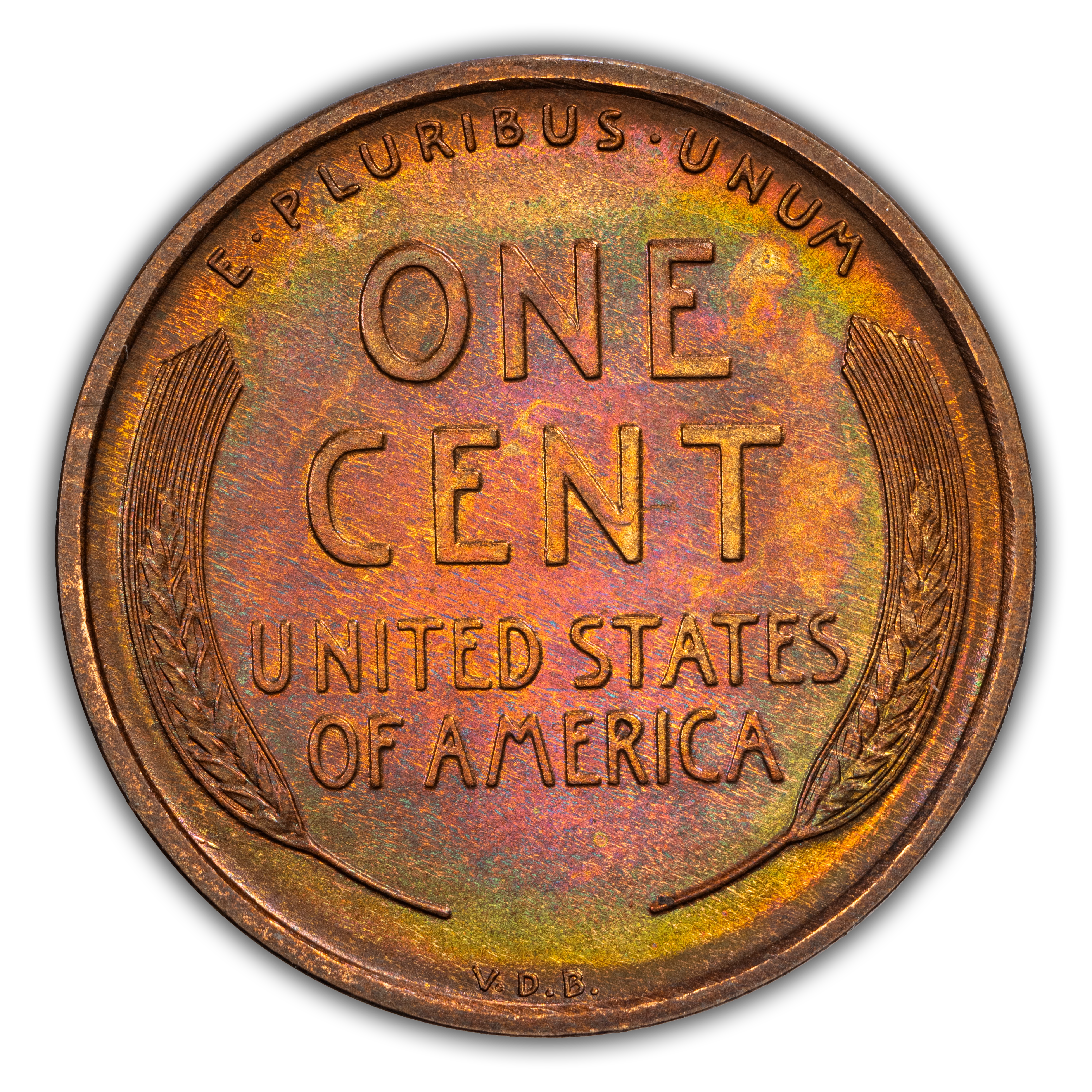 1909 VDB 1c Matte Finish PR RB thumbnail 8