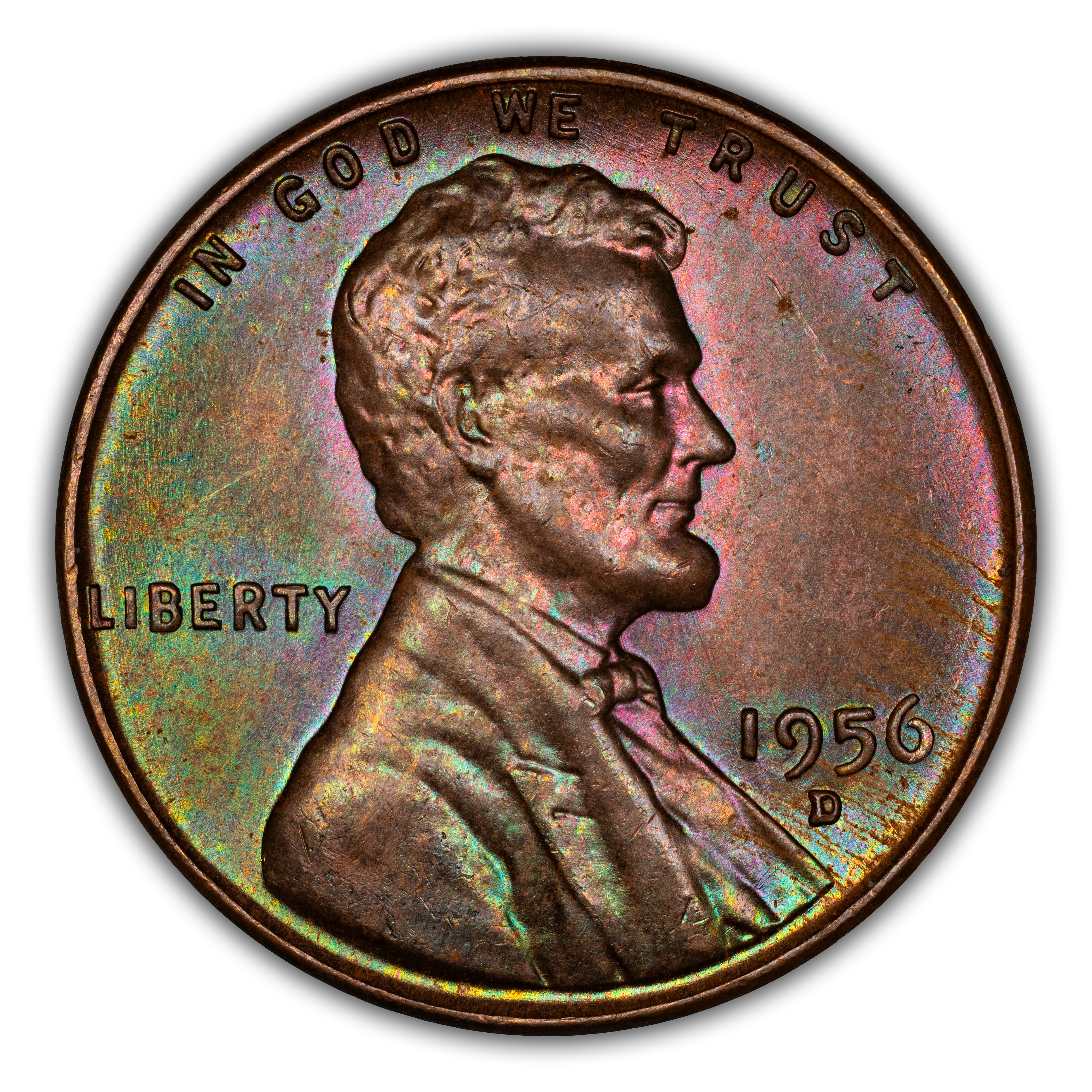 1956-D 1c MS BN