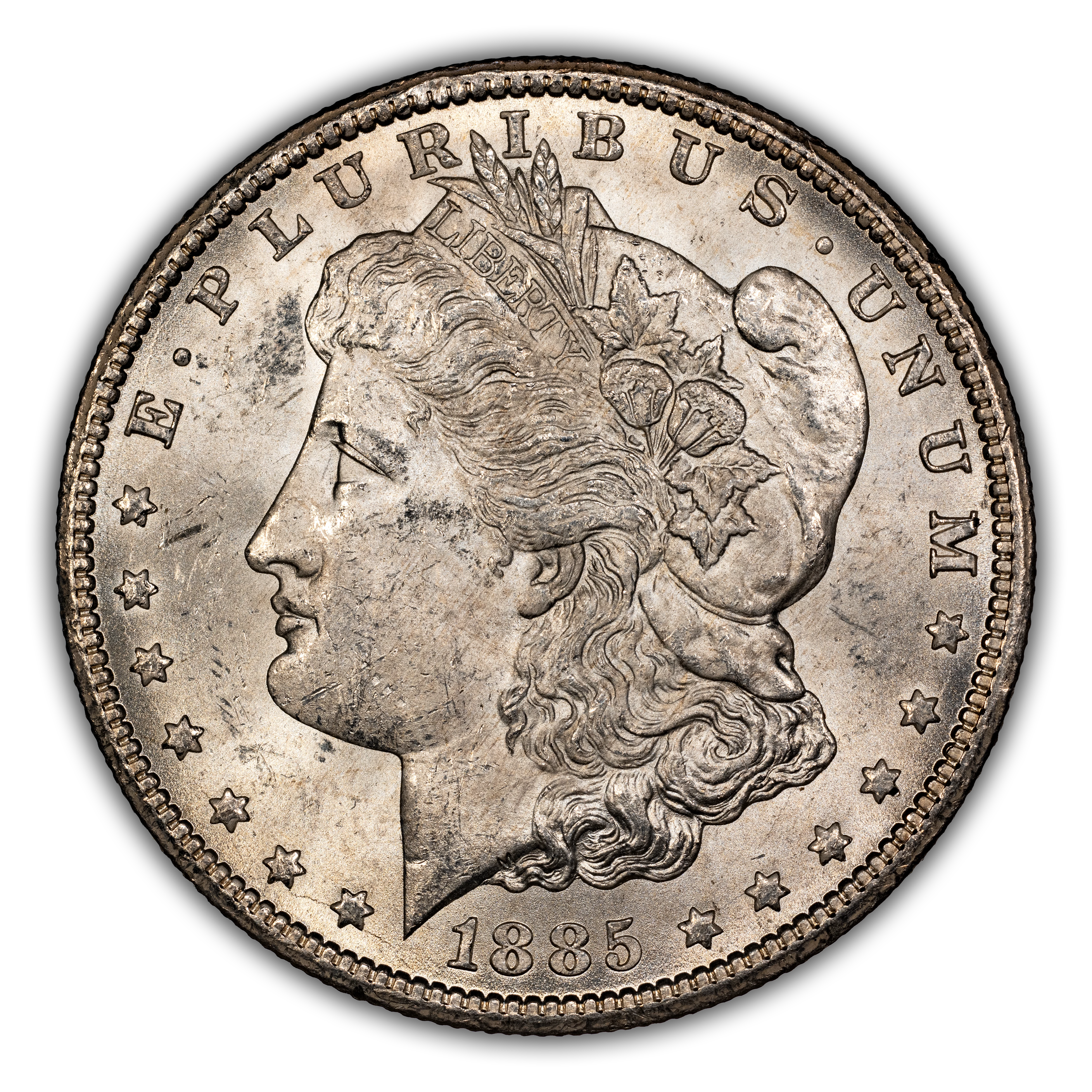 1885-CC $1  Dash Under 8, VAM-2B MS thumbnail 2