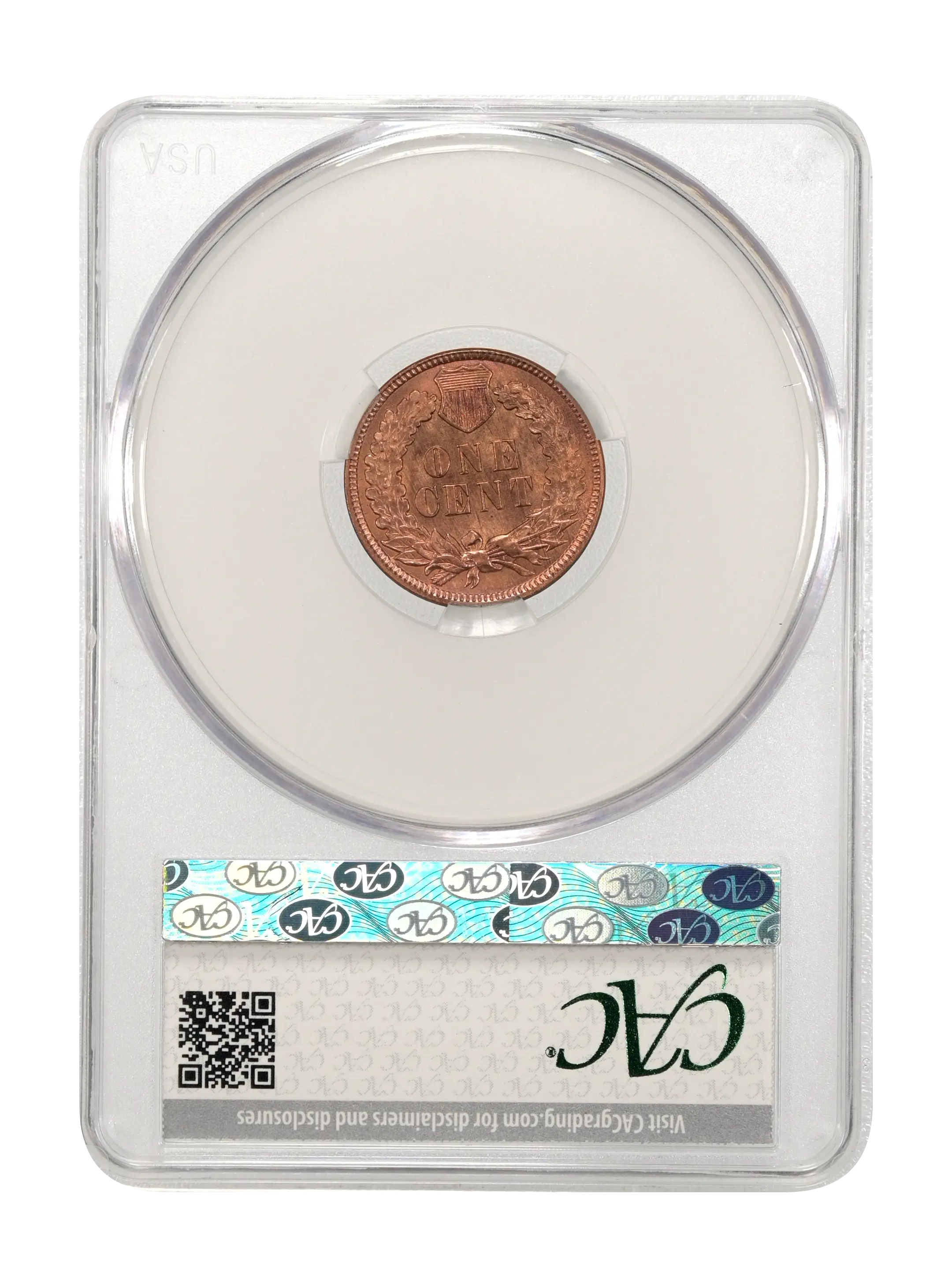 1889 1c Doubled Die Reverse, FS-801, S-1 MS RD thumbnail 4