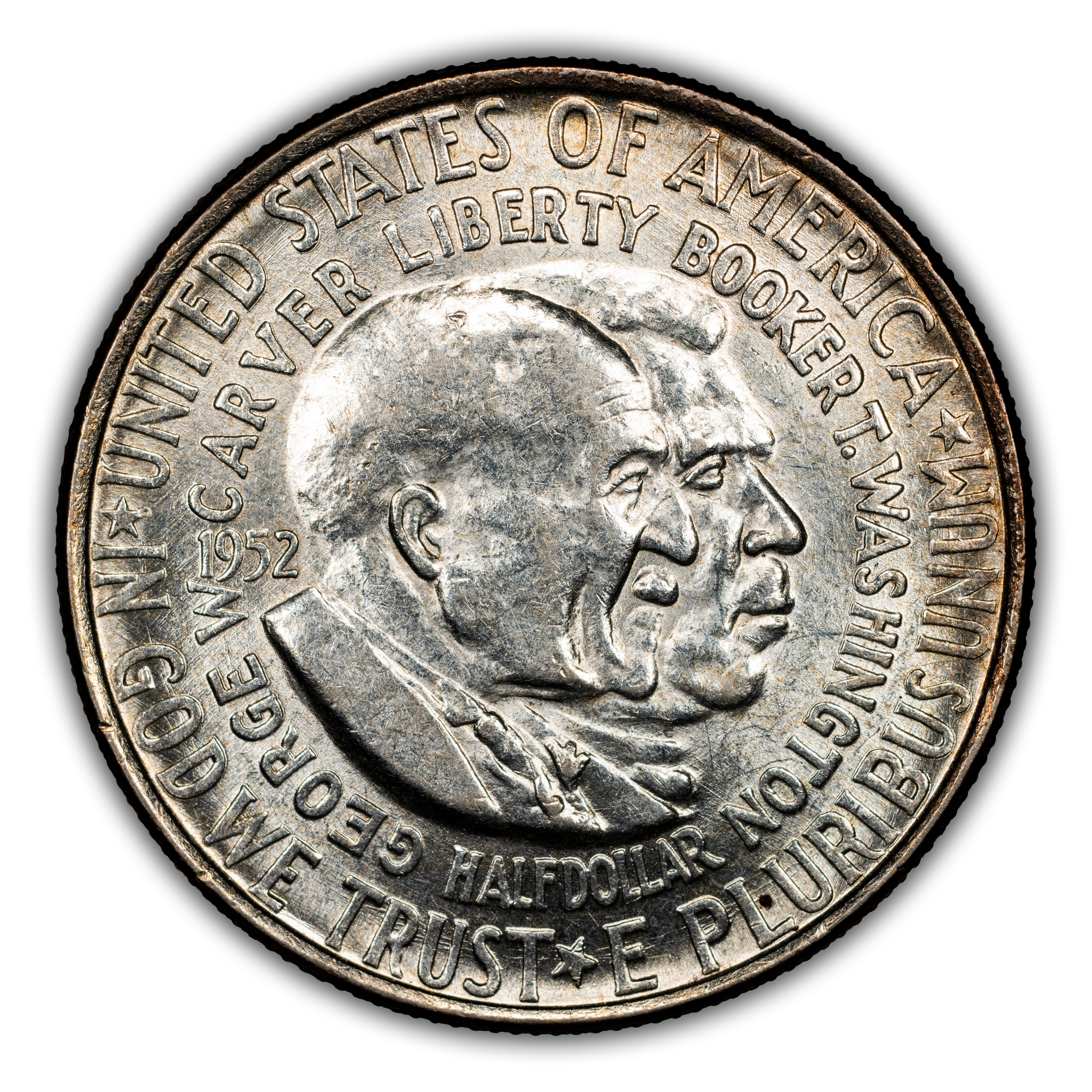 1952 50c Washington-Carver MS thumbnail 3