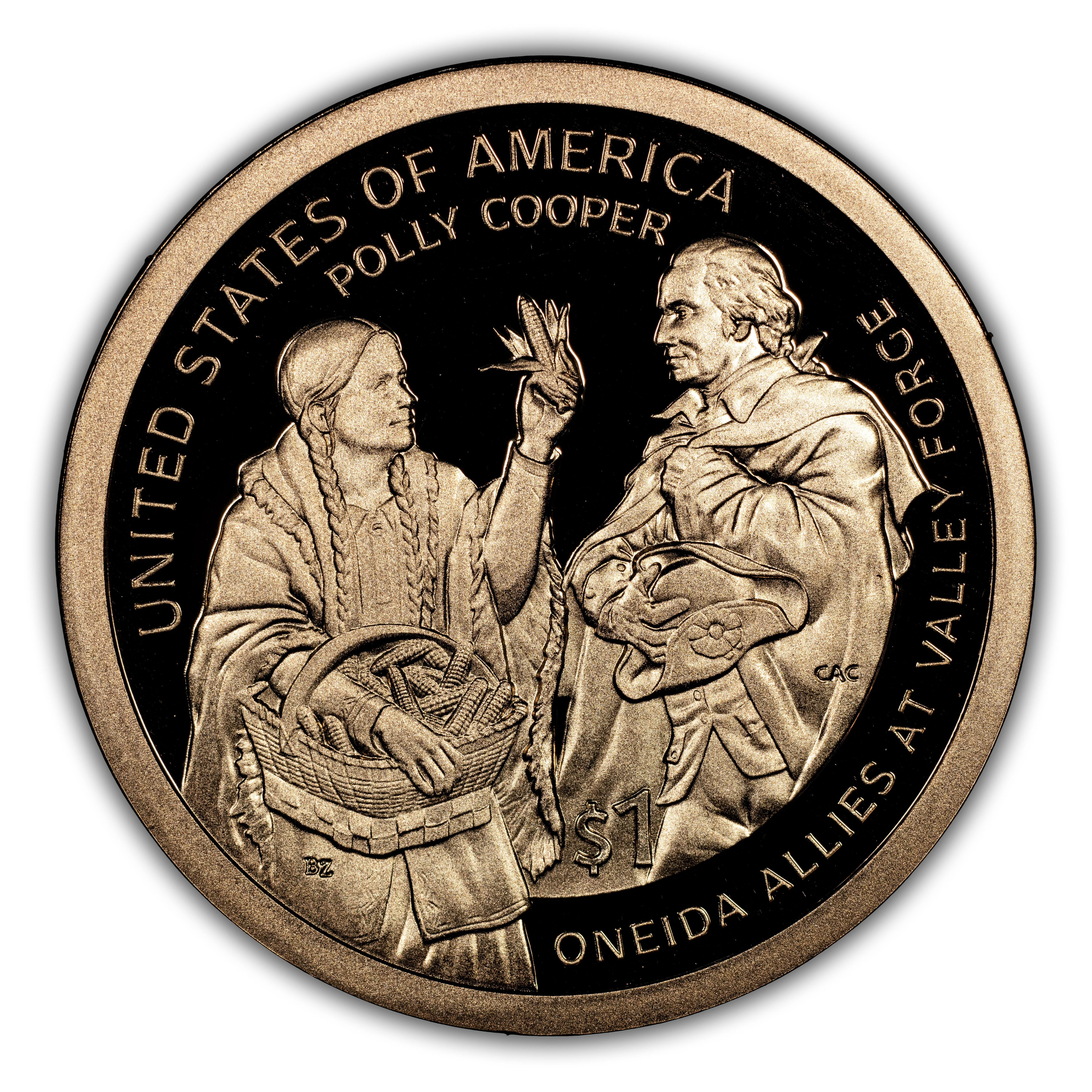 2026-S $1  Native American, Oneida Allies at Valley Forge PR DCAM PR60 DCAM thumbnail 21
