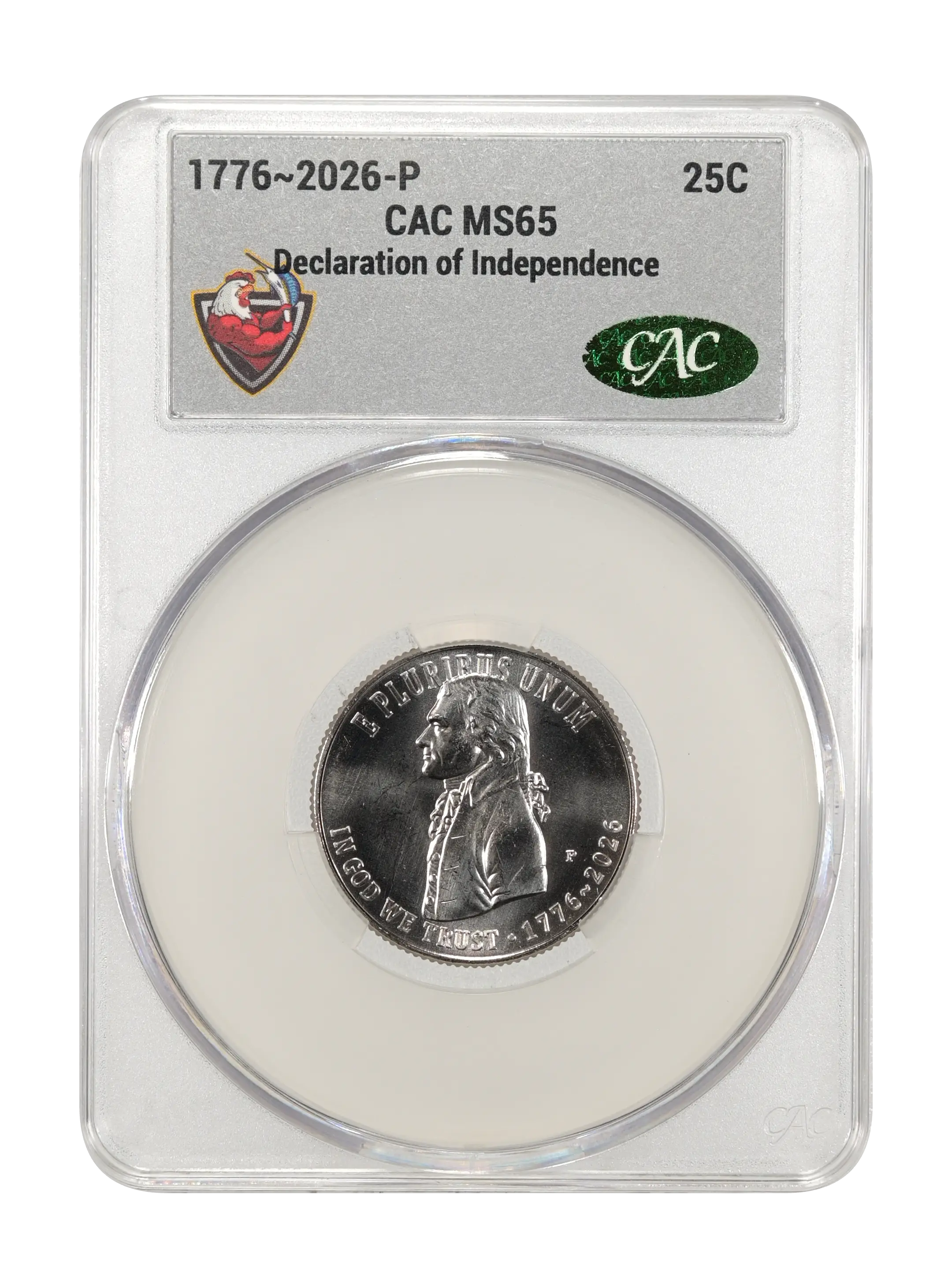 1776~2026-P 25c Declaration of Independence MS thumbnail 17