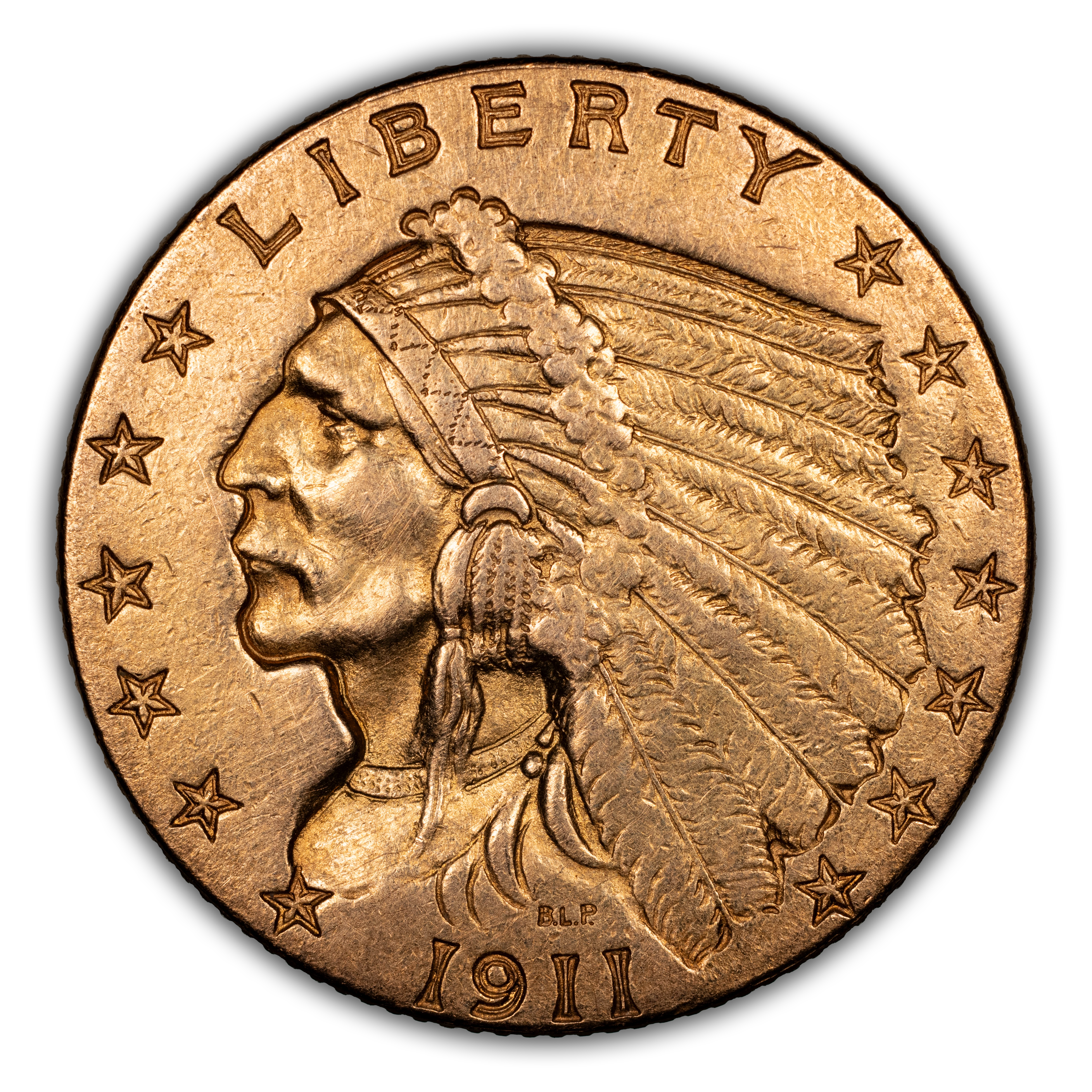1911 $2 1/2 MS thumbnail 3