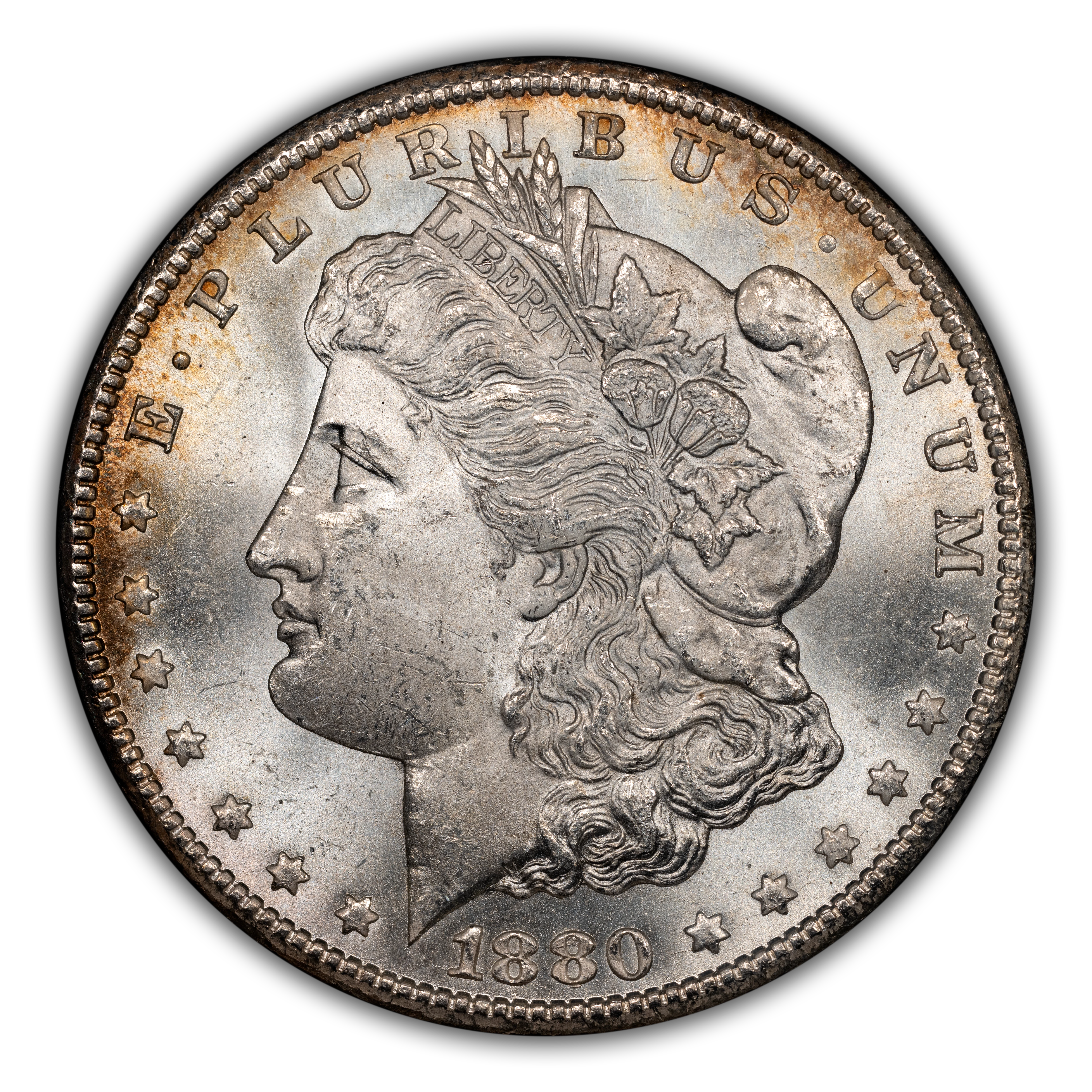 1880-CC $1 GSA Hoard, 8/7, High 7, VAM-5 MS