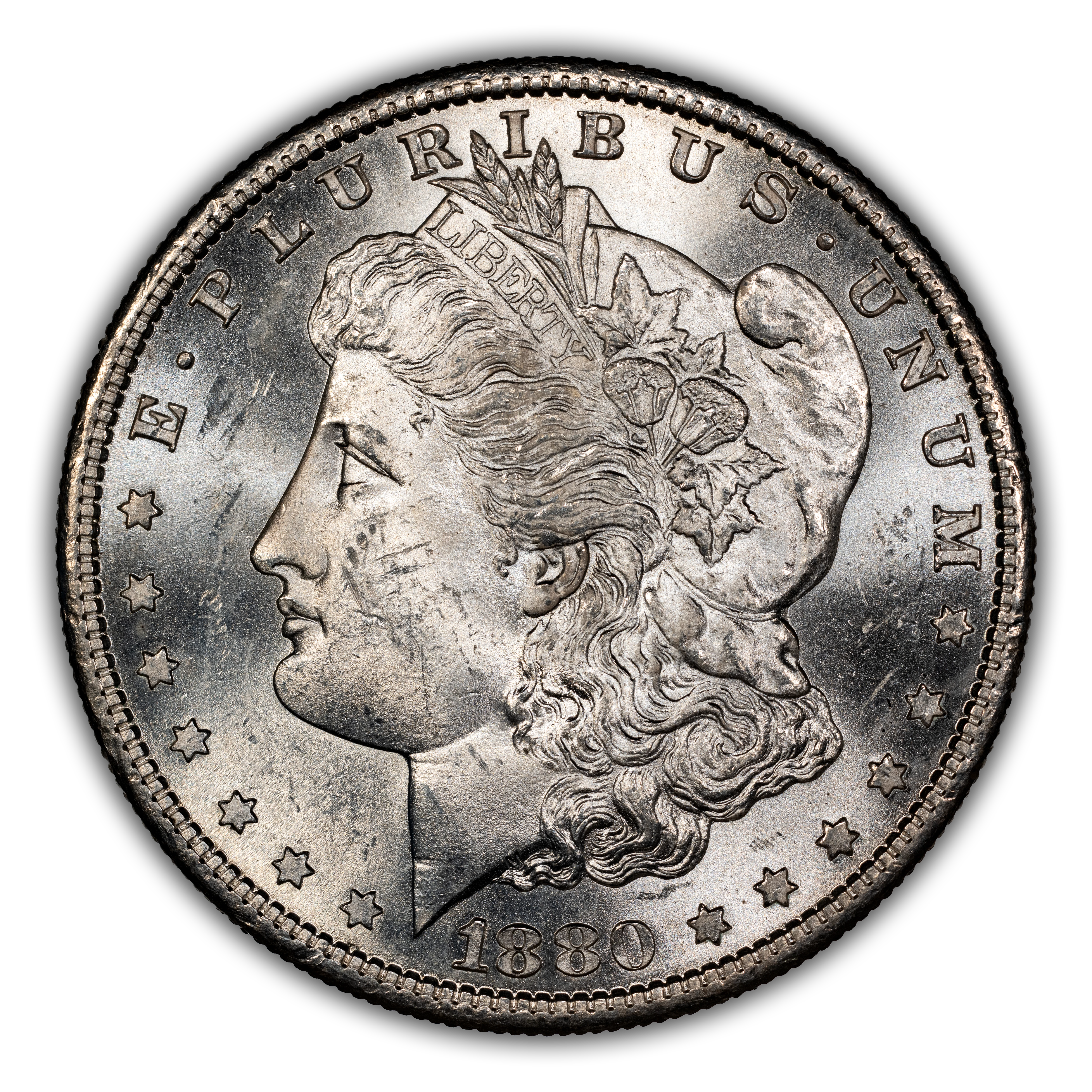 1880-S $1  Doubled Date, VAM-47 MS thumbnail 2