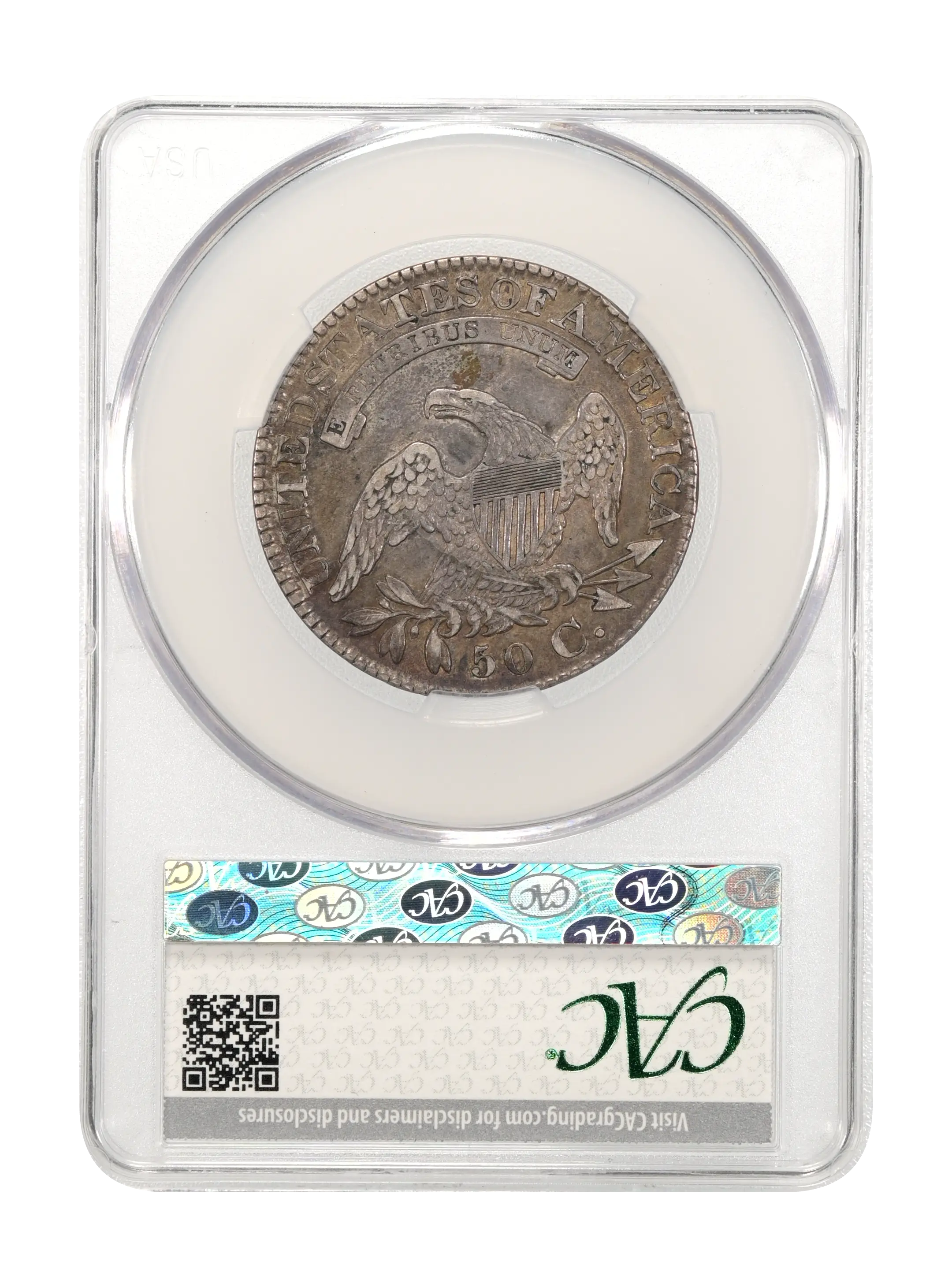 1827 50c Square Base 2, O-108a MS thumbnail 9