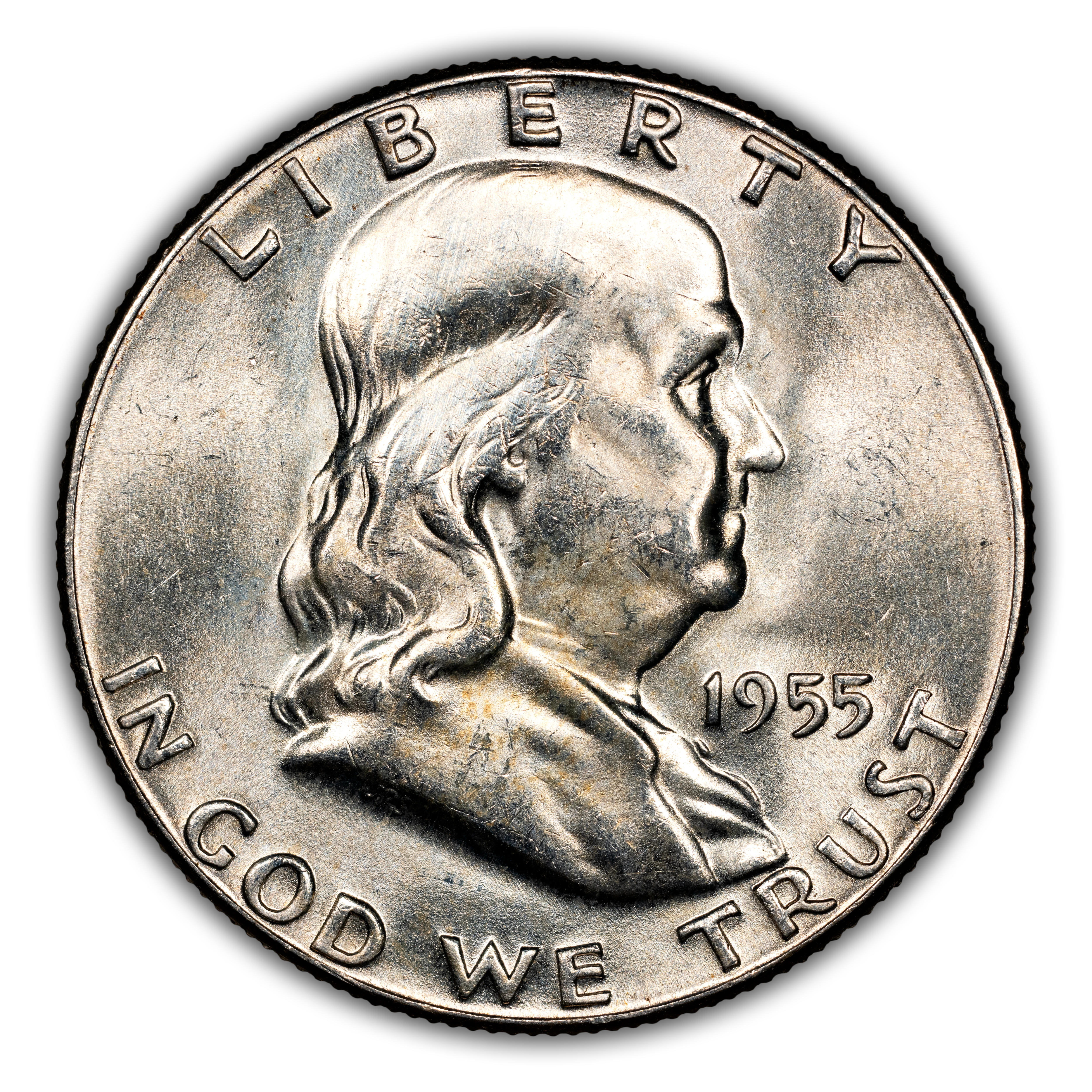 1955 50c Clashed Die, FS-403 MS thumbnail 2