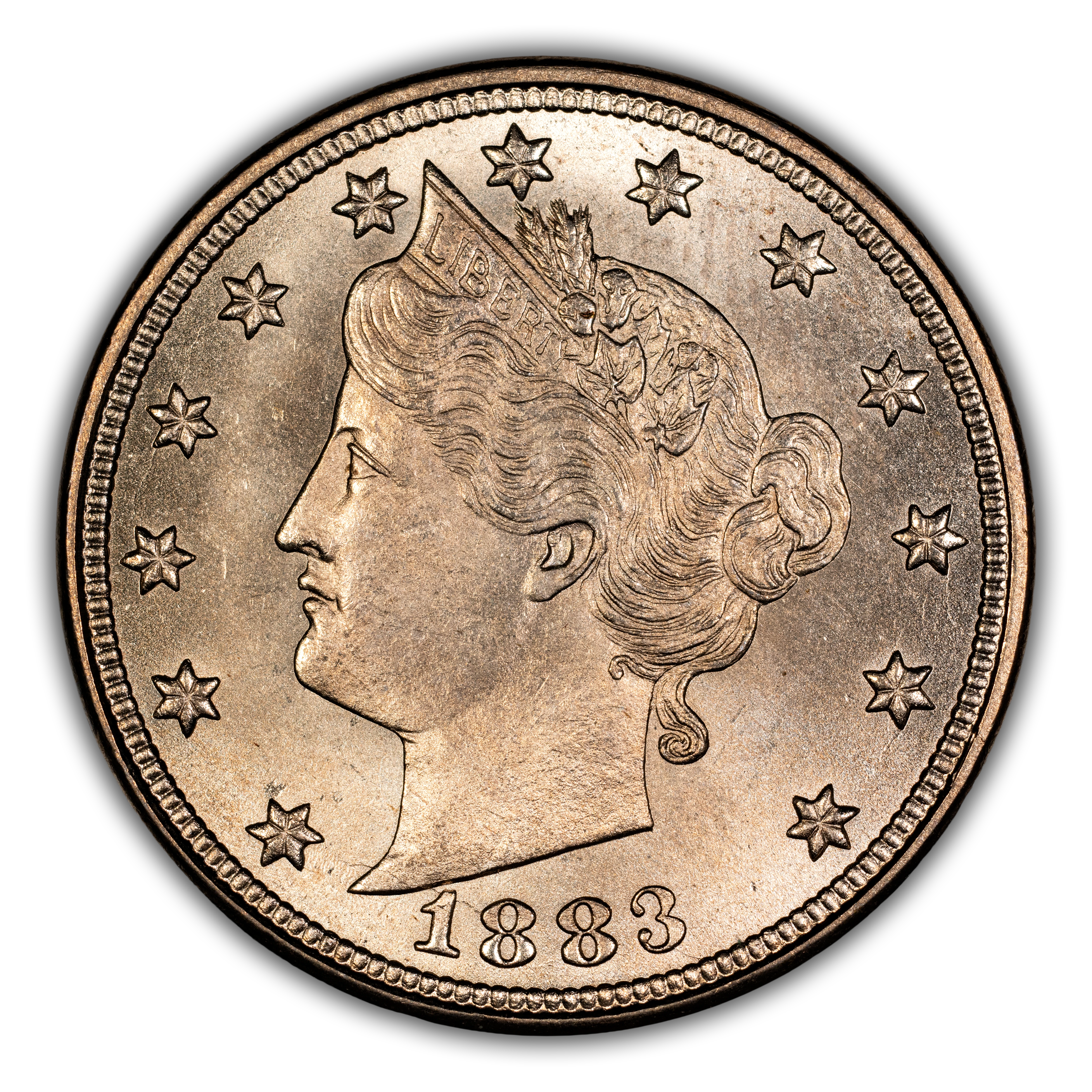 1883 5c Cents MS thumbnail 3