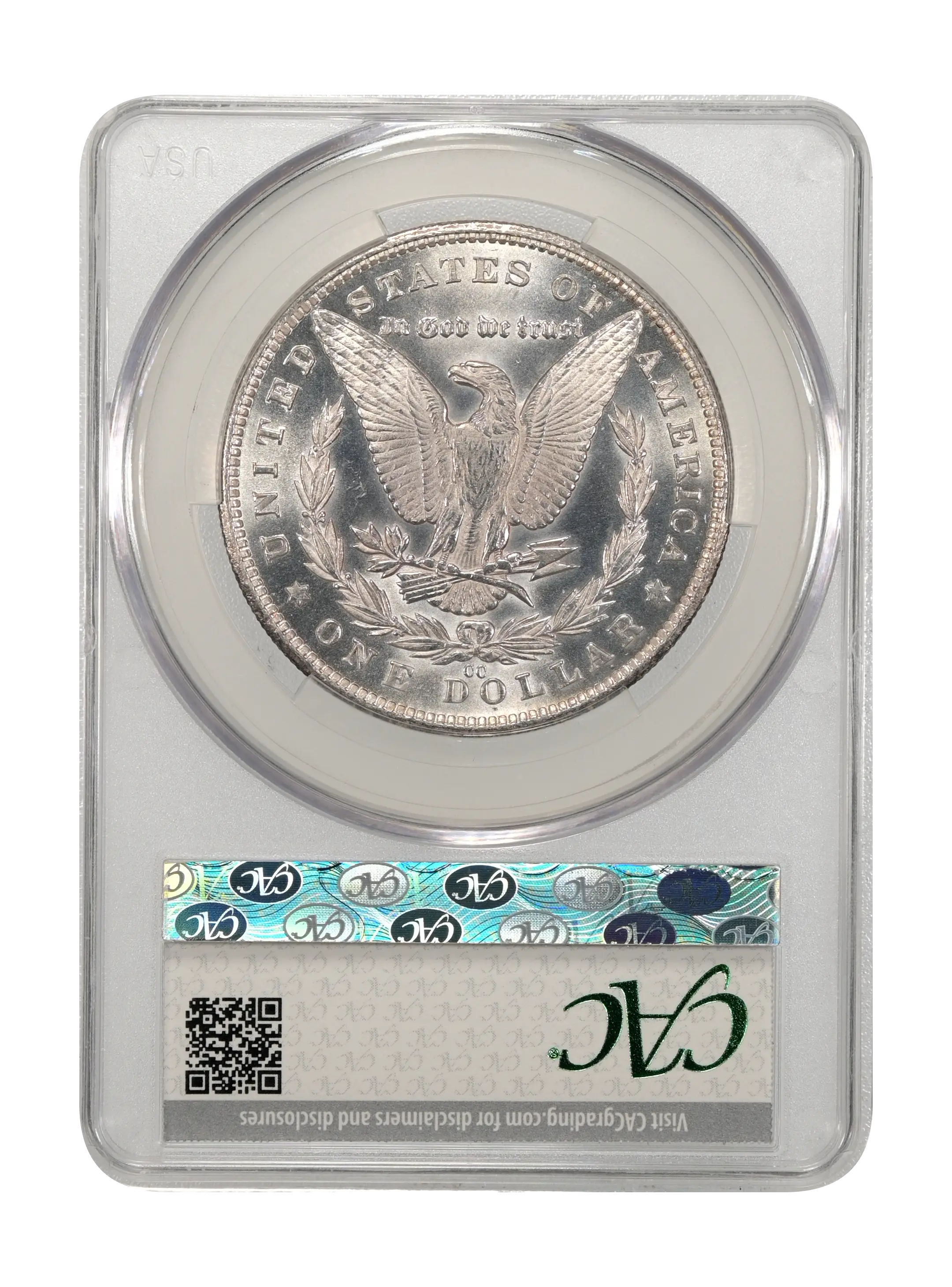 1881-CC $1  Dash Under 8, VAM-3 MS thumbnail 4