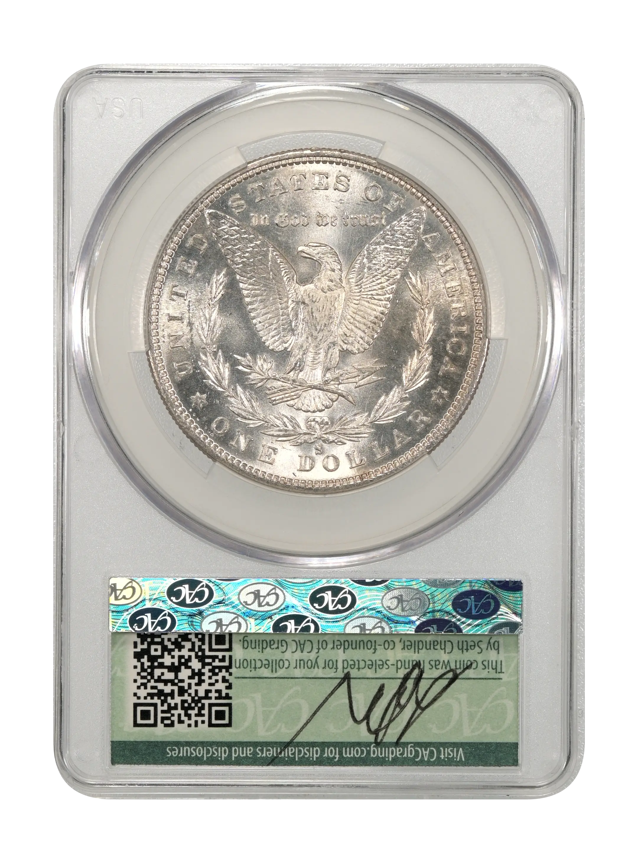 1880-S $1  8/7 VG8 CAC thumbnail 22