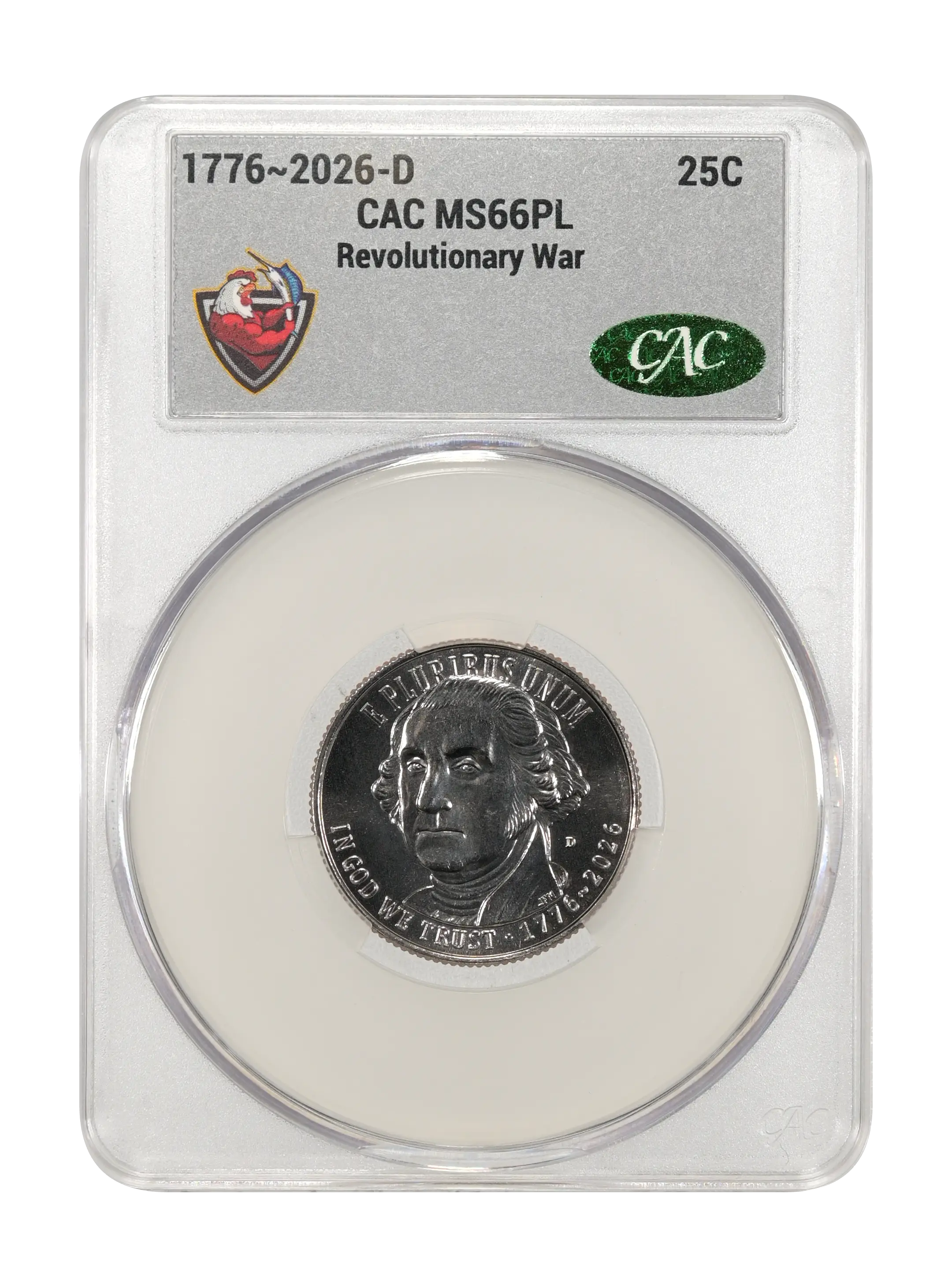 1776~2026-D 25c Revolutionary War MS PL