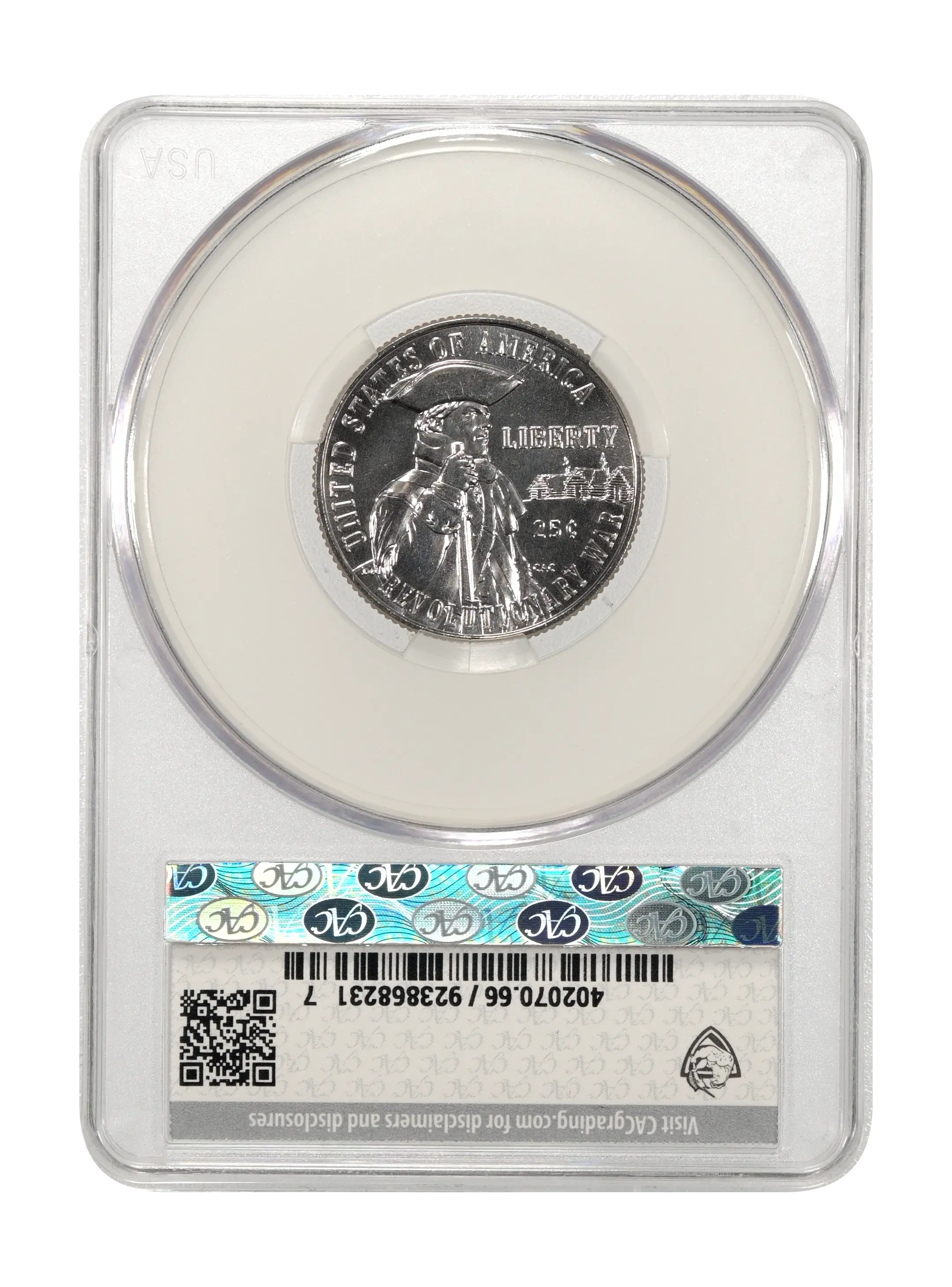 1776~2026-D 25c Revolutionary War MS PL thumbnail 2